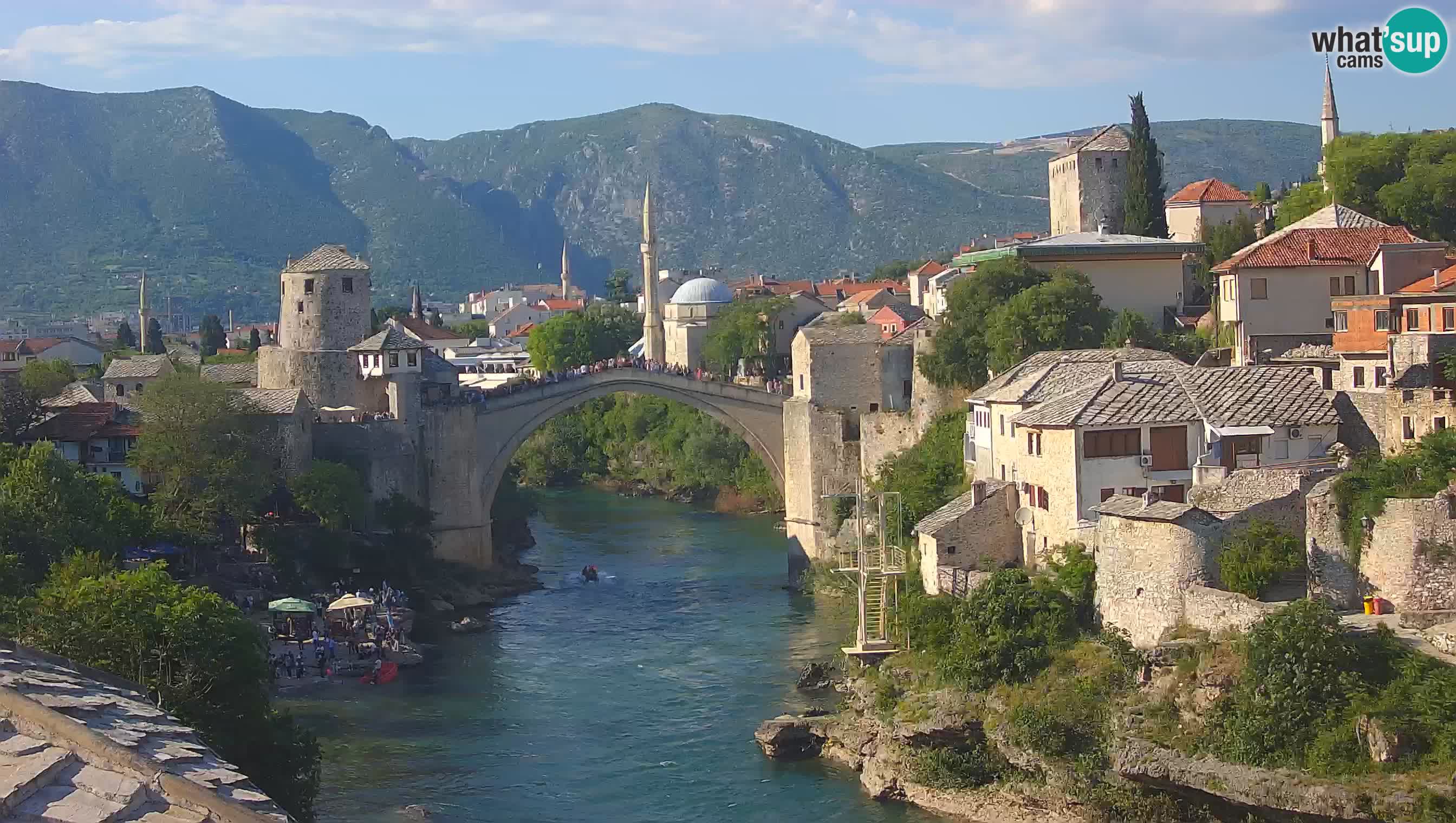 Spletna kamera Mostar – Stari Most in reka Neretva