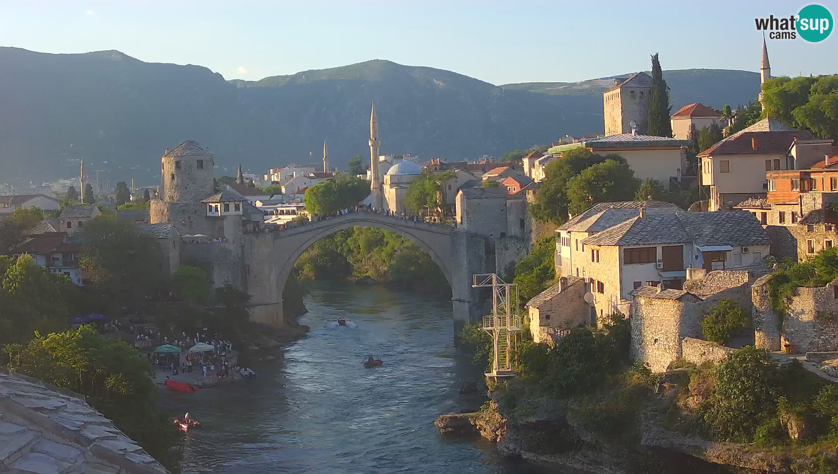 Mostar web kamera – Stari Most i rijeka Neretva – Goa Mostar