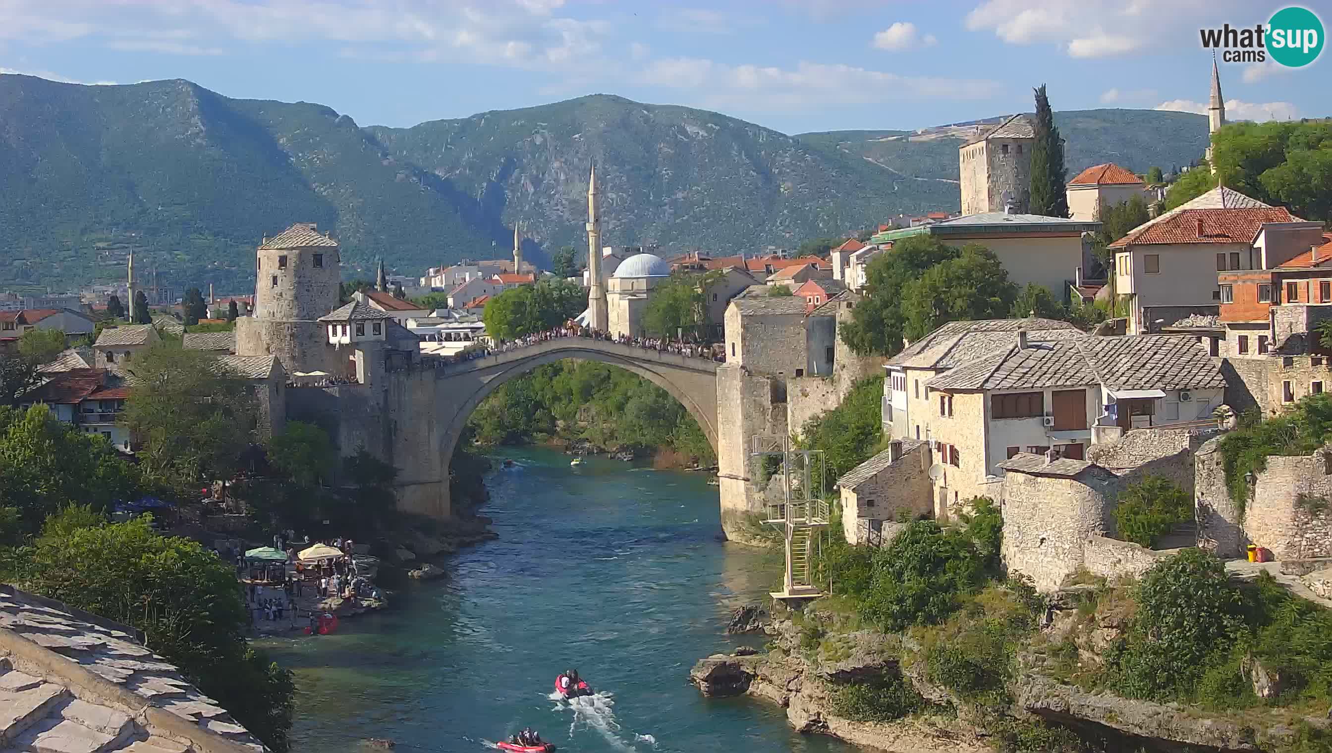 Spletna kamera Mostar – Stari Most in reka Neretva