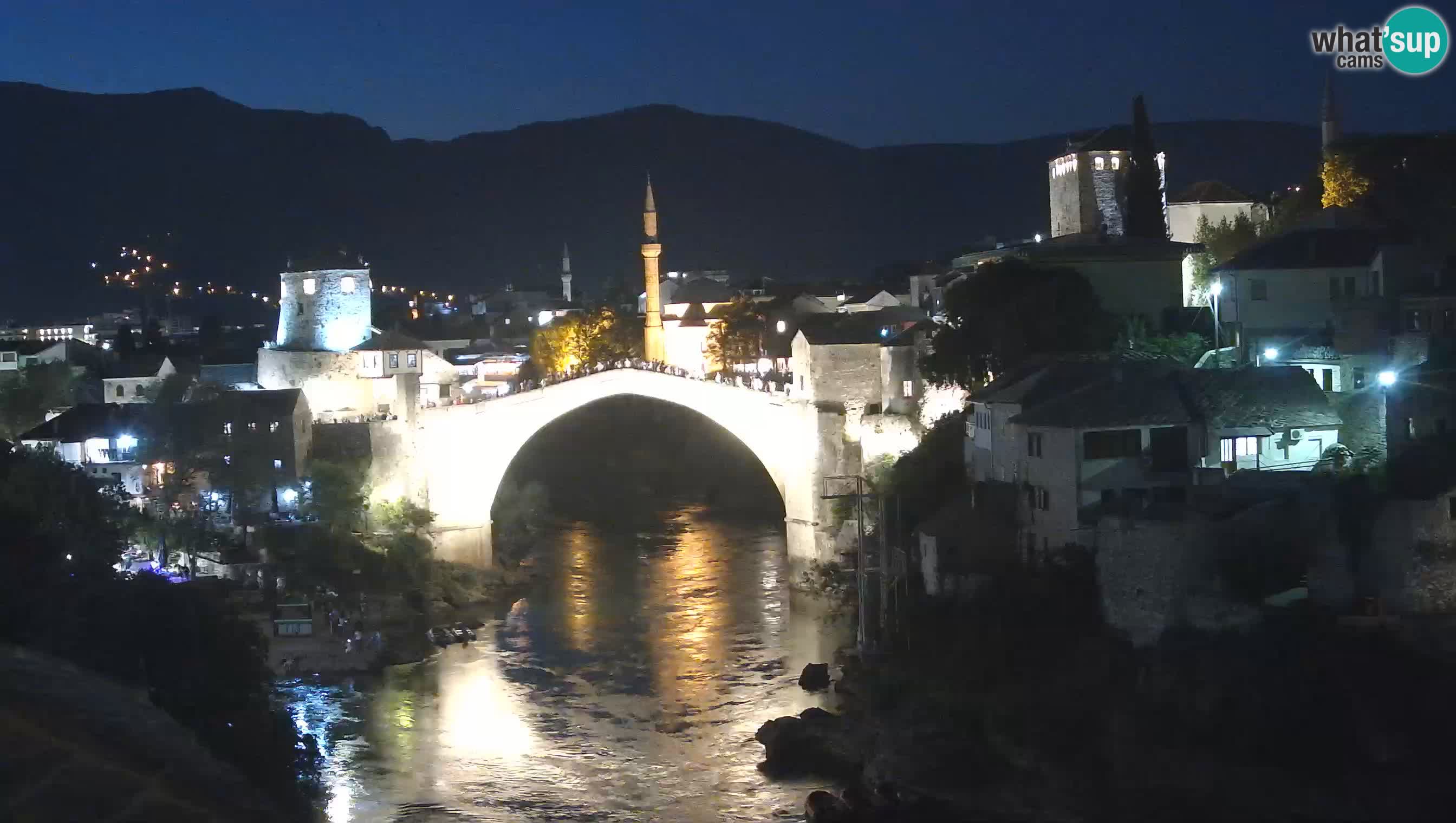 Mostar web kamera – Stari Most i rijeka Neretva – Goa Mostar