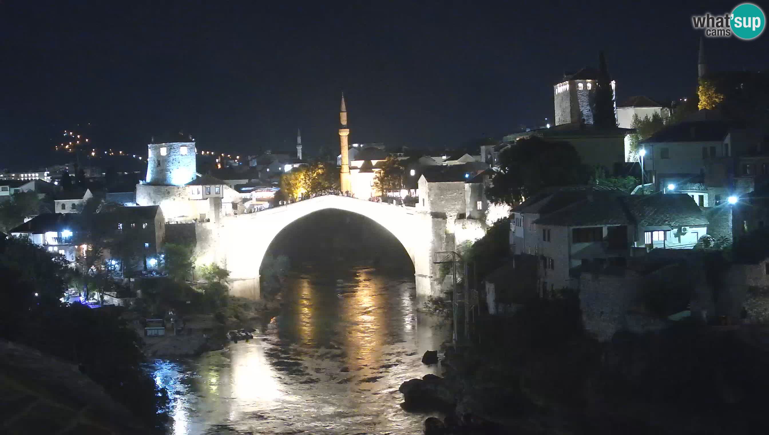 Webcam Mostar – Il Ponte Vecchio sul fiume Neretva