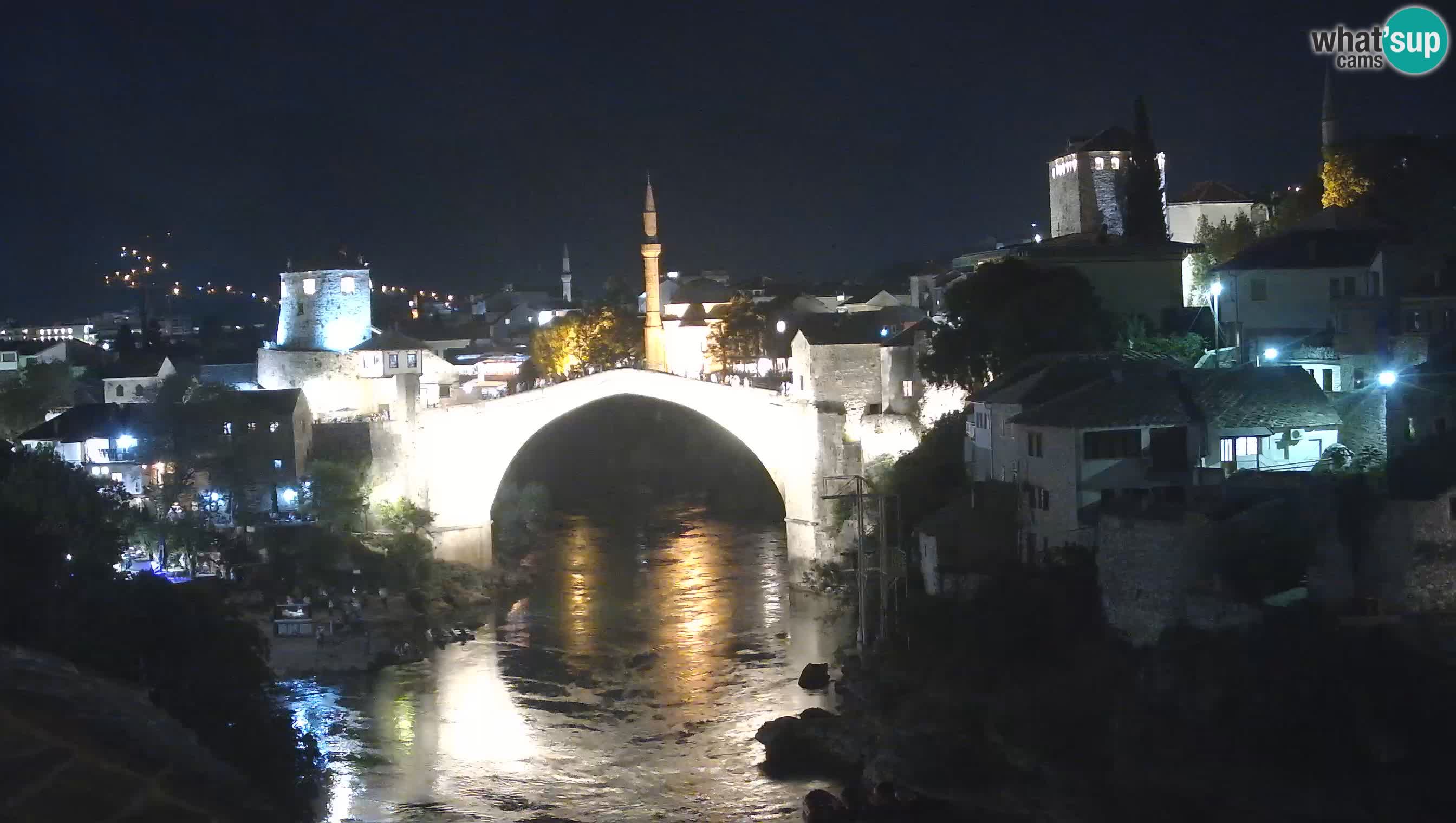 Mostar web kamera – Stari Most i rijeka Neretva – Goa Mostar
