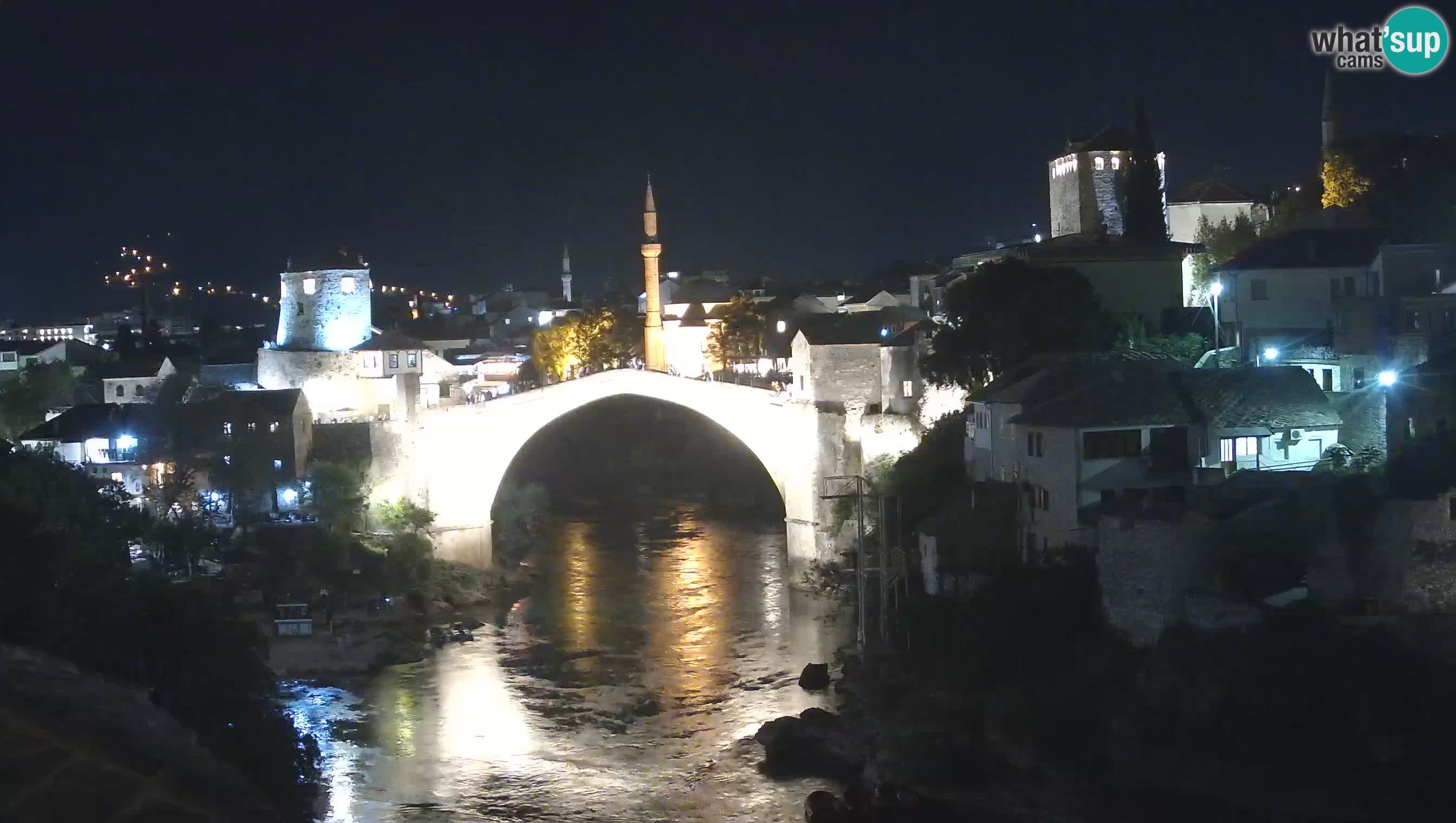 Webcam Mostar – Il Ponte Vecchio sul fiume Neretva