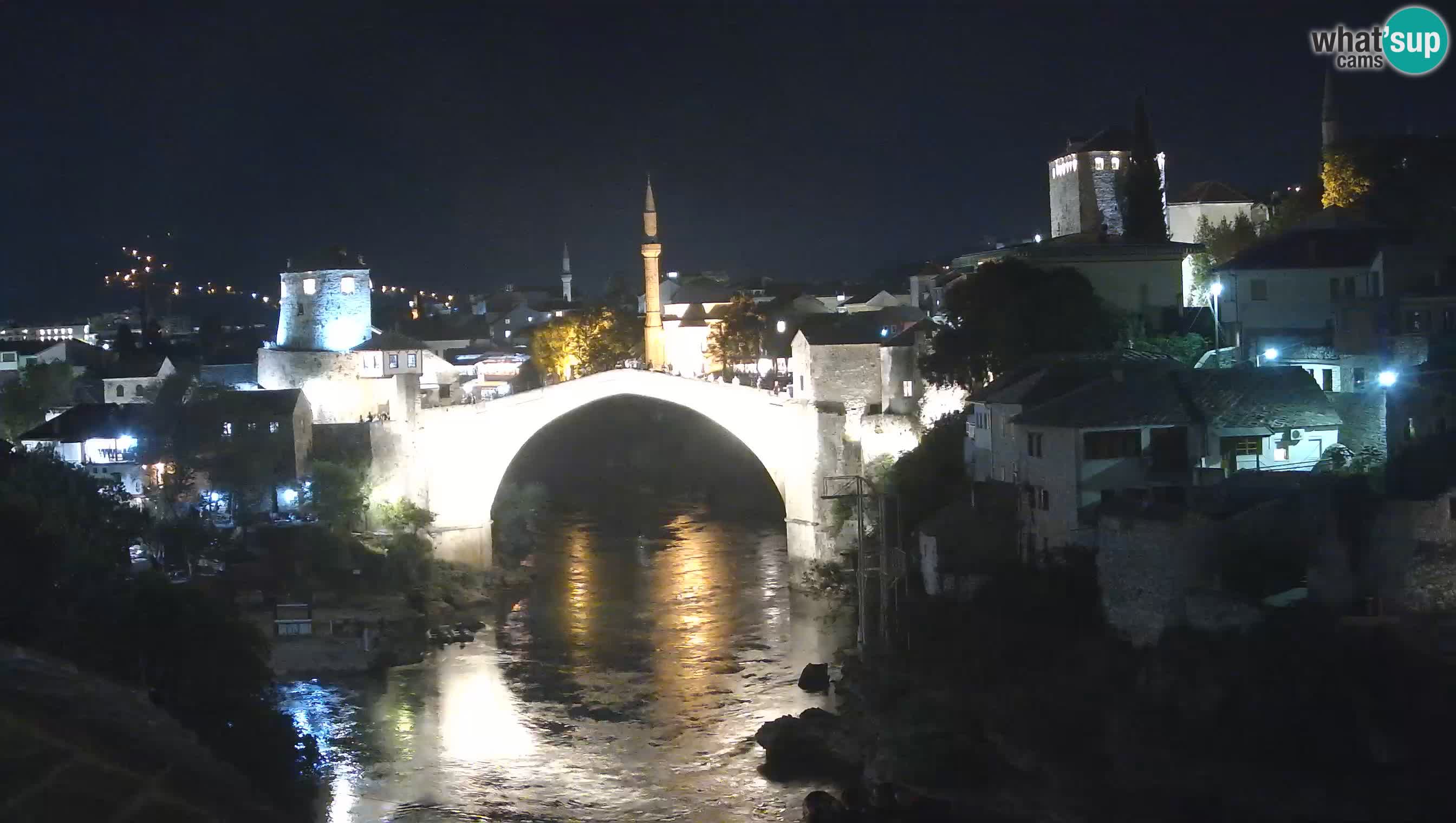 Webcam Mostar – Il Ponte Vecchio sul fiume Neretva