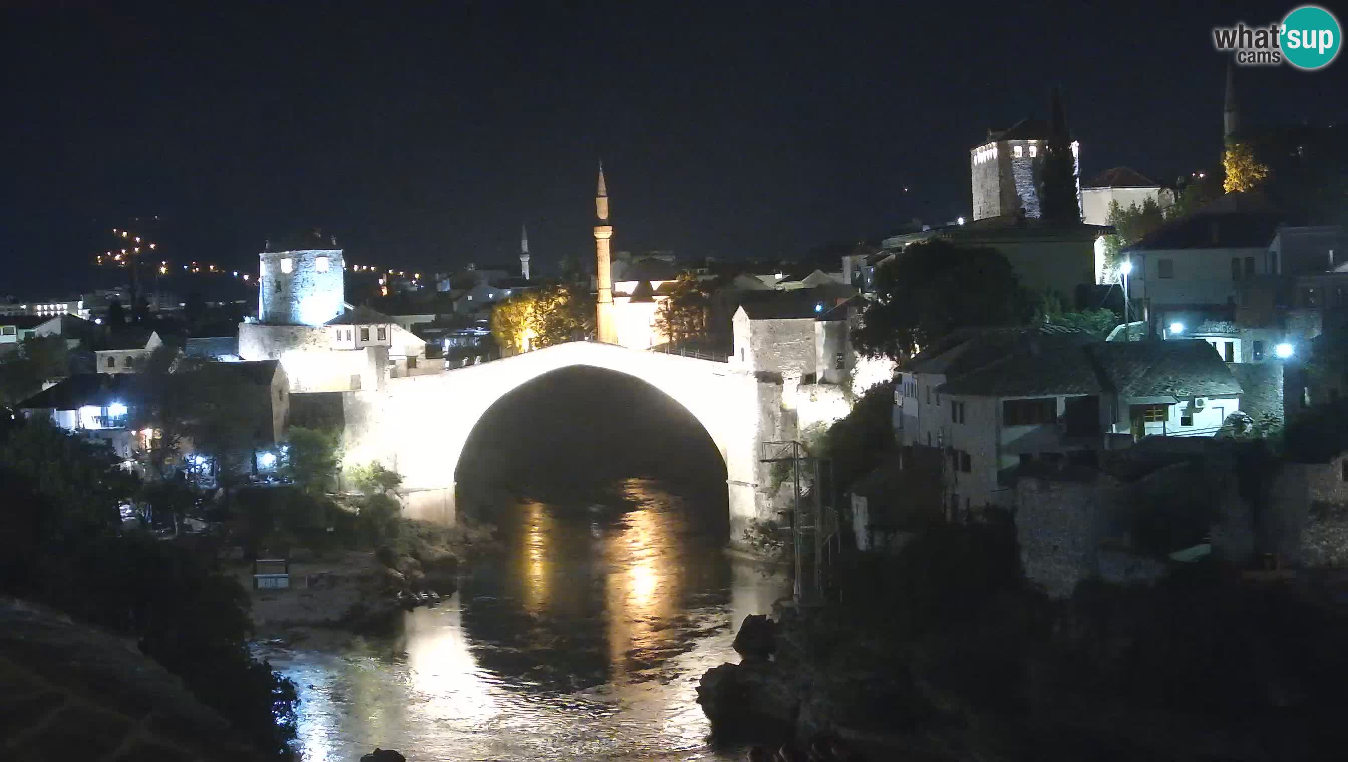 Mostar web kamera – Stari Most i rijeka Neretva – Goa Mostar