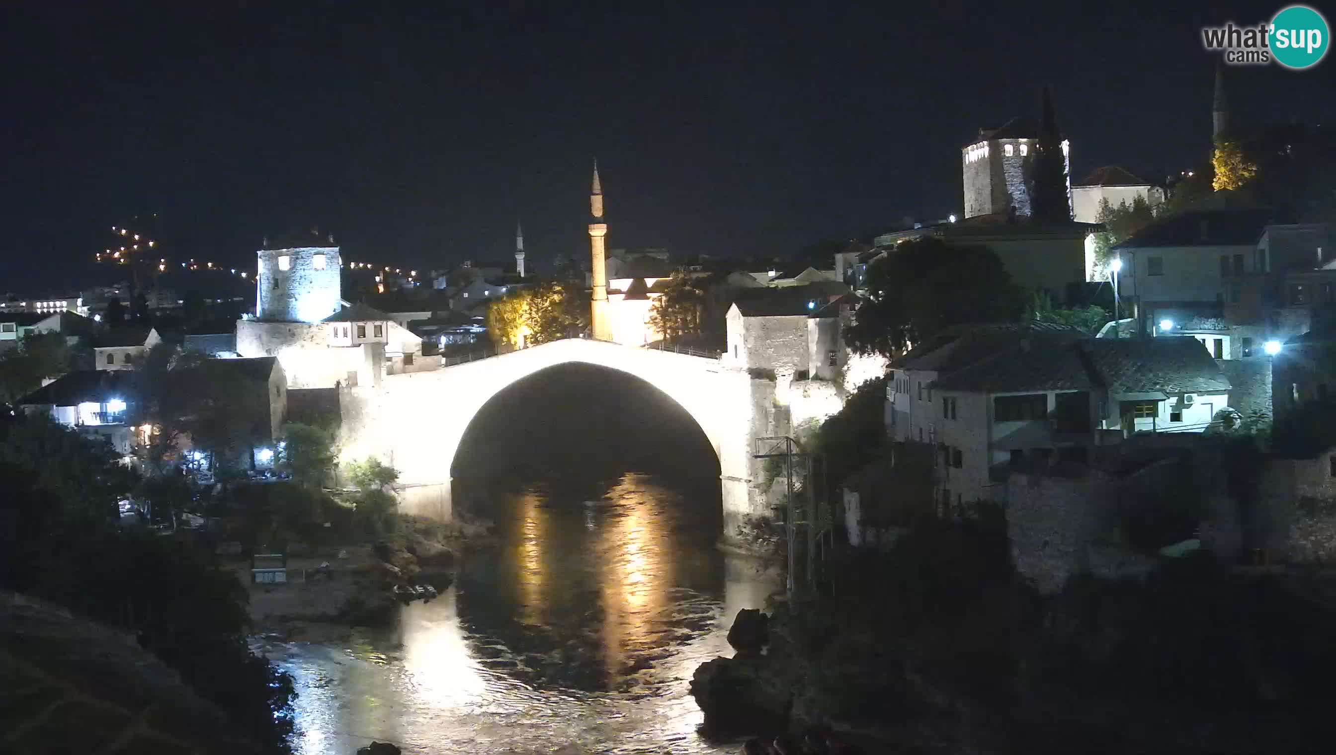 Webcam Mostar – Il Ponte Vecchio sul fiume Neretva