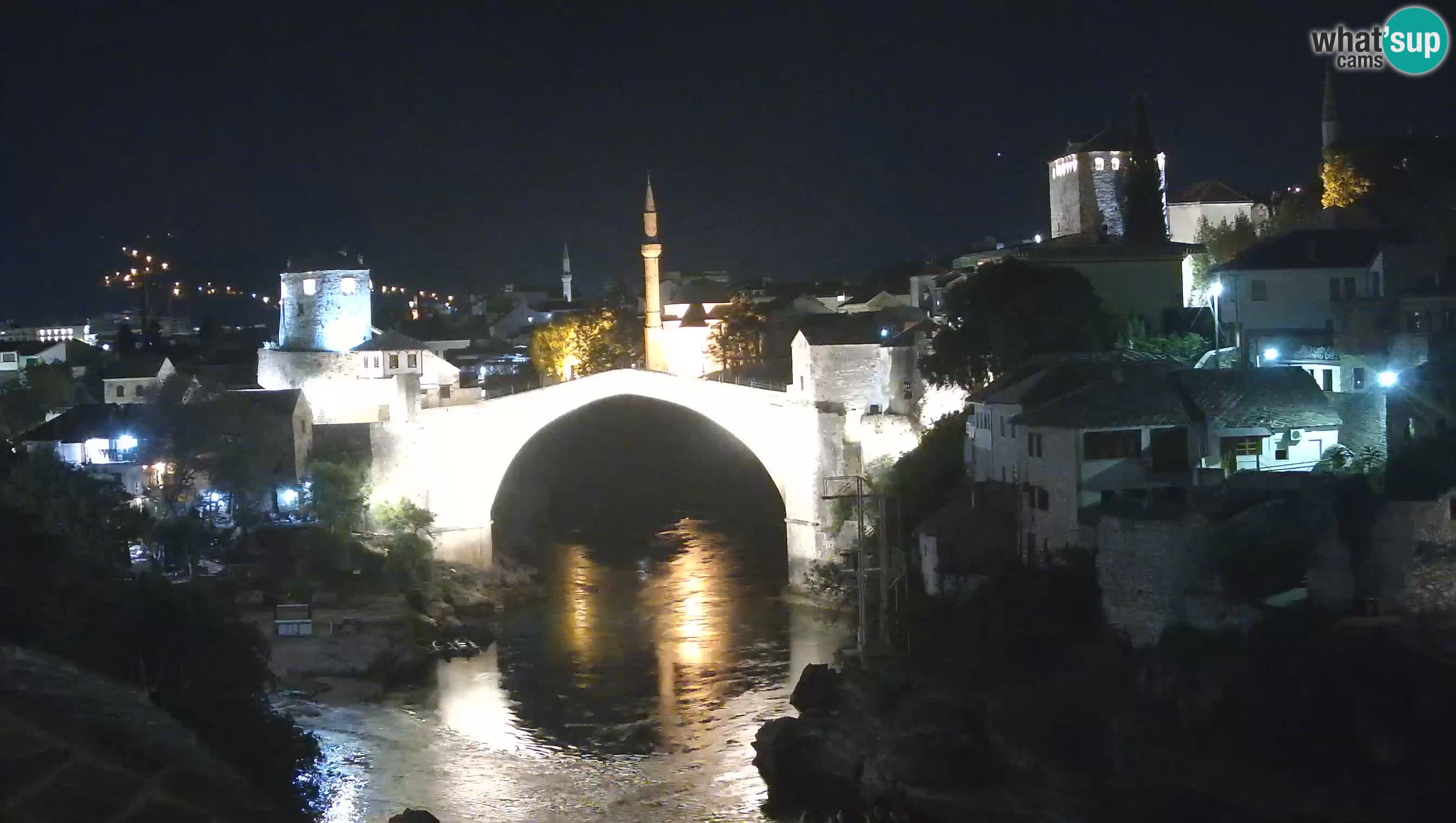 Webcam Mostar – Il Ponte Vecchio sul fiume Neretva