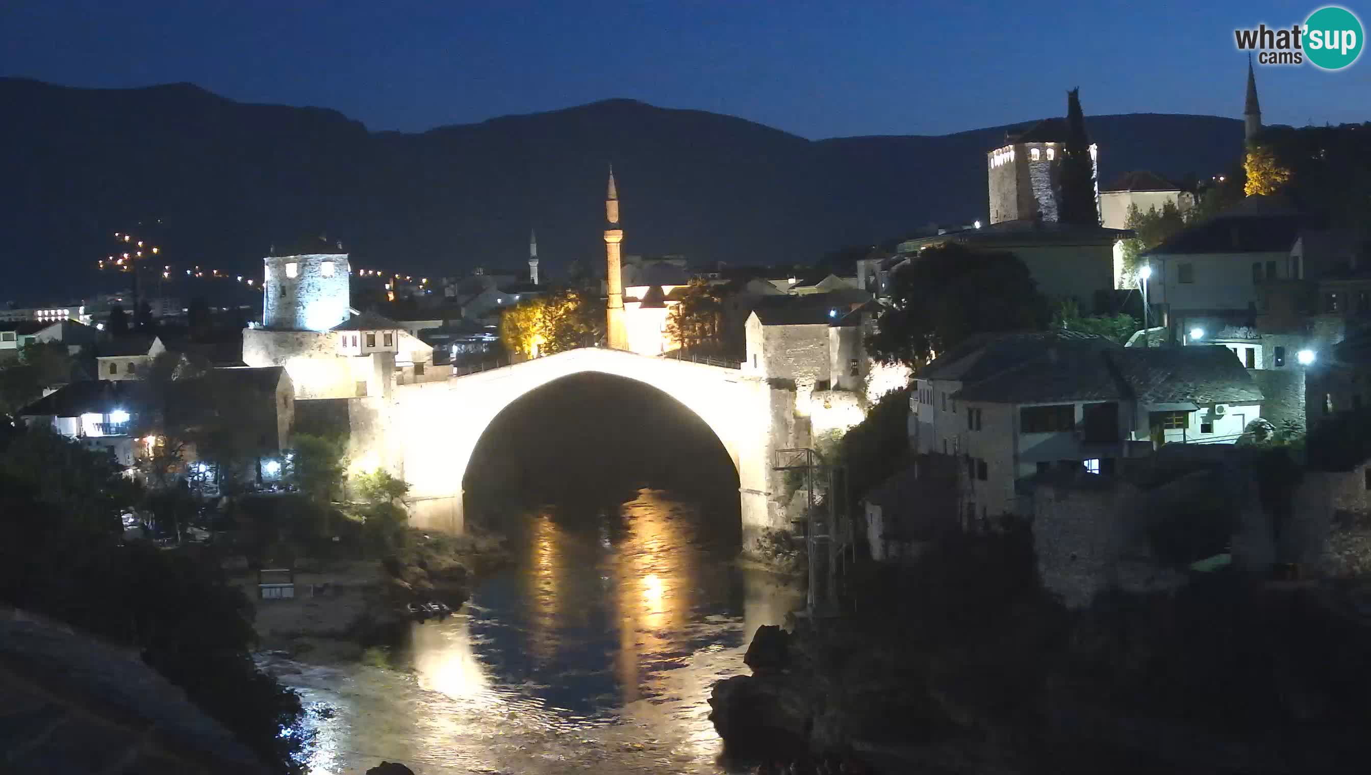 Spletna kamera Mostar – Stari Most in reka Neretva