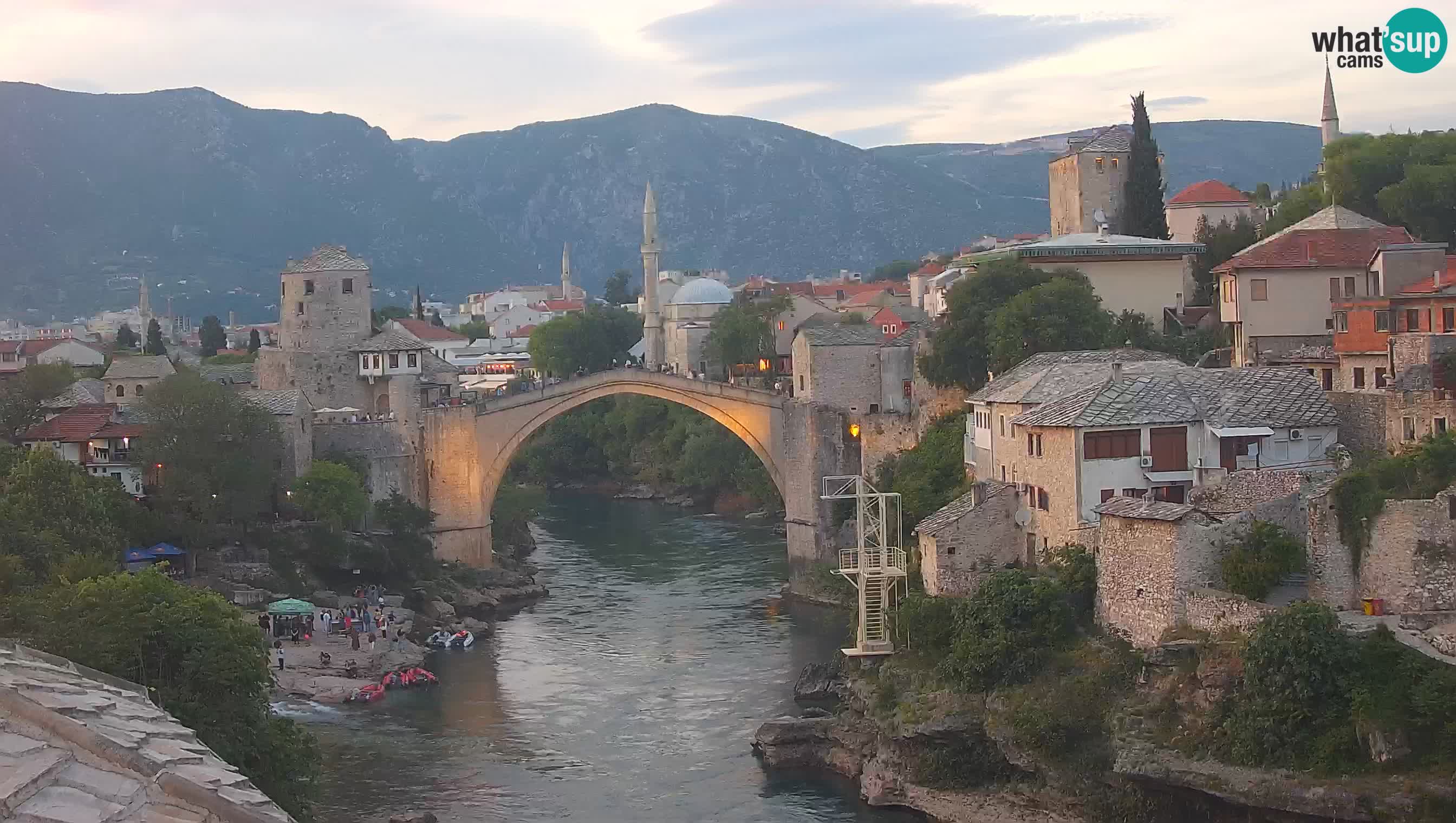 Spletna kamera Mostar – Stari Most in reka Neretva