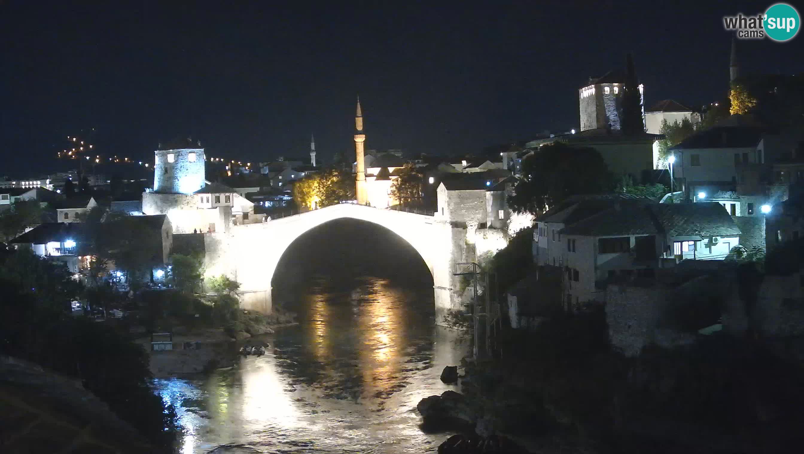 Mostar web kamera – Stari Most i rijeka Neretva – Goa Mostar