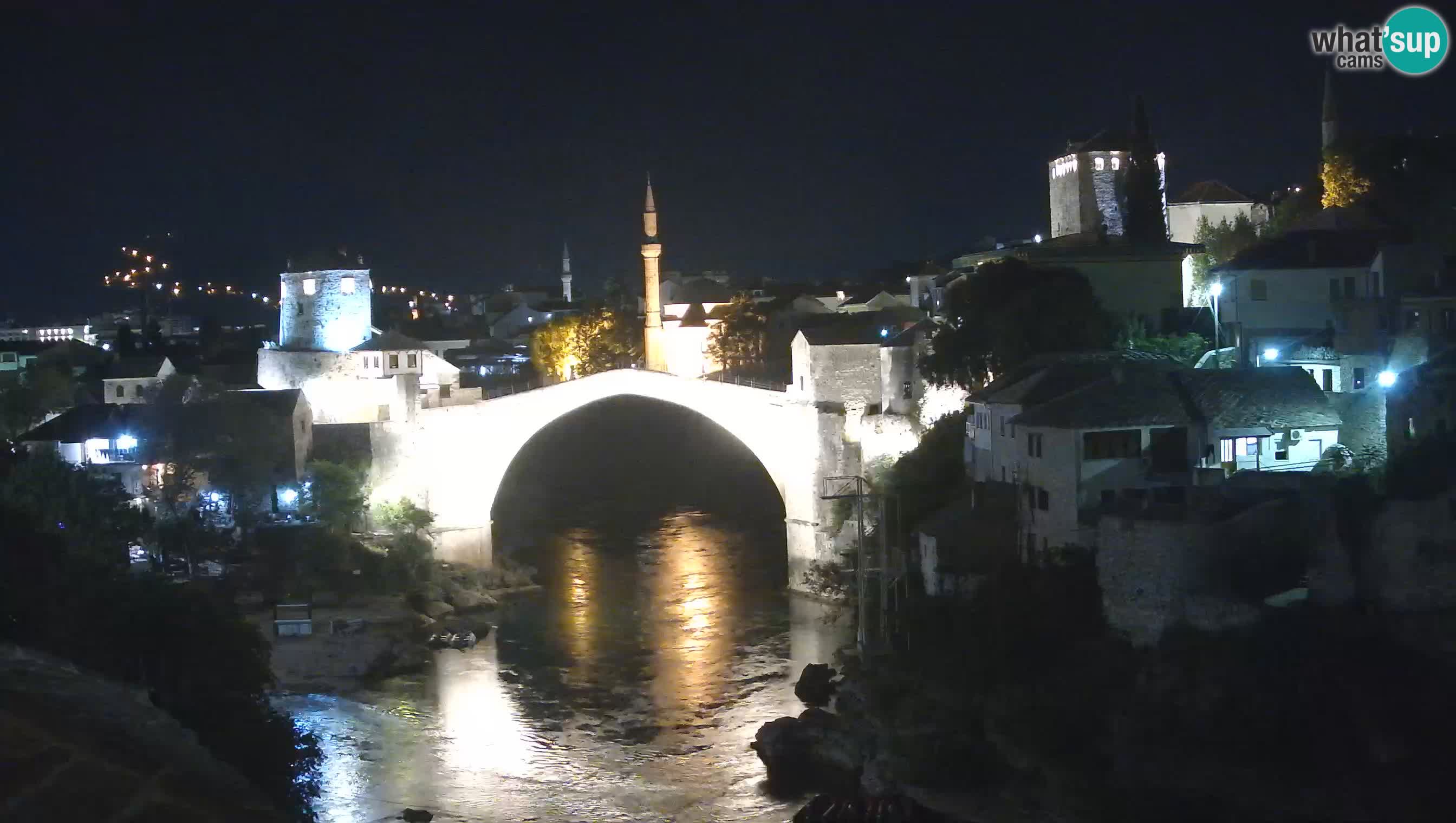 Mostar web kamera – Stari Most i rijeka Neretva – Goa Mostar