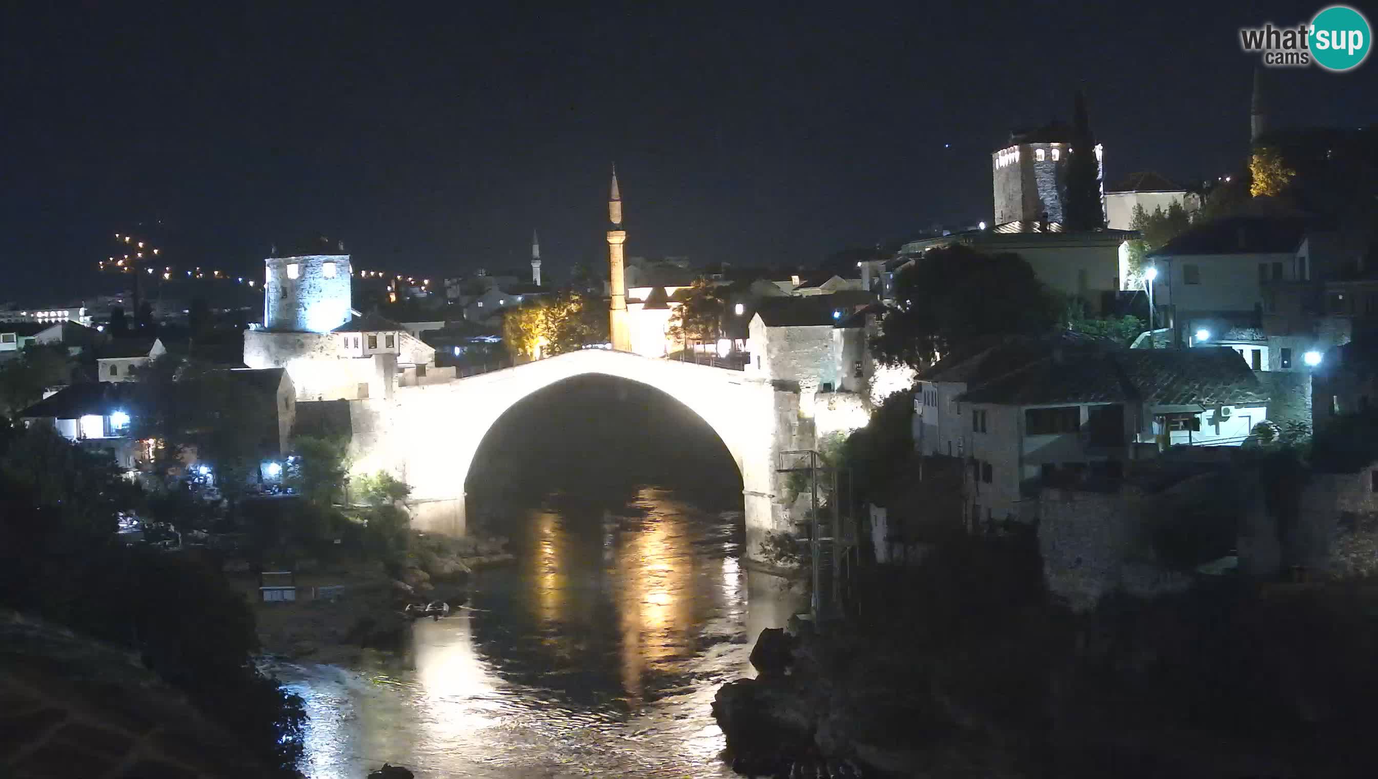 Webcam Mostar – Il Ponte Vecchio sul fiume Neretva