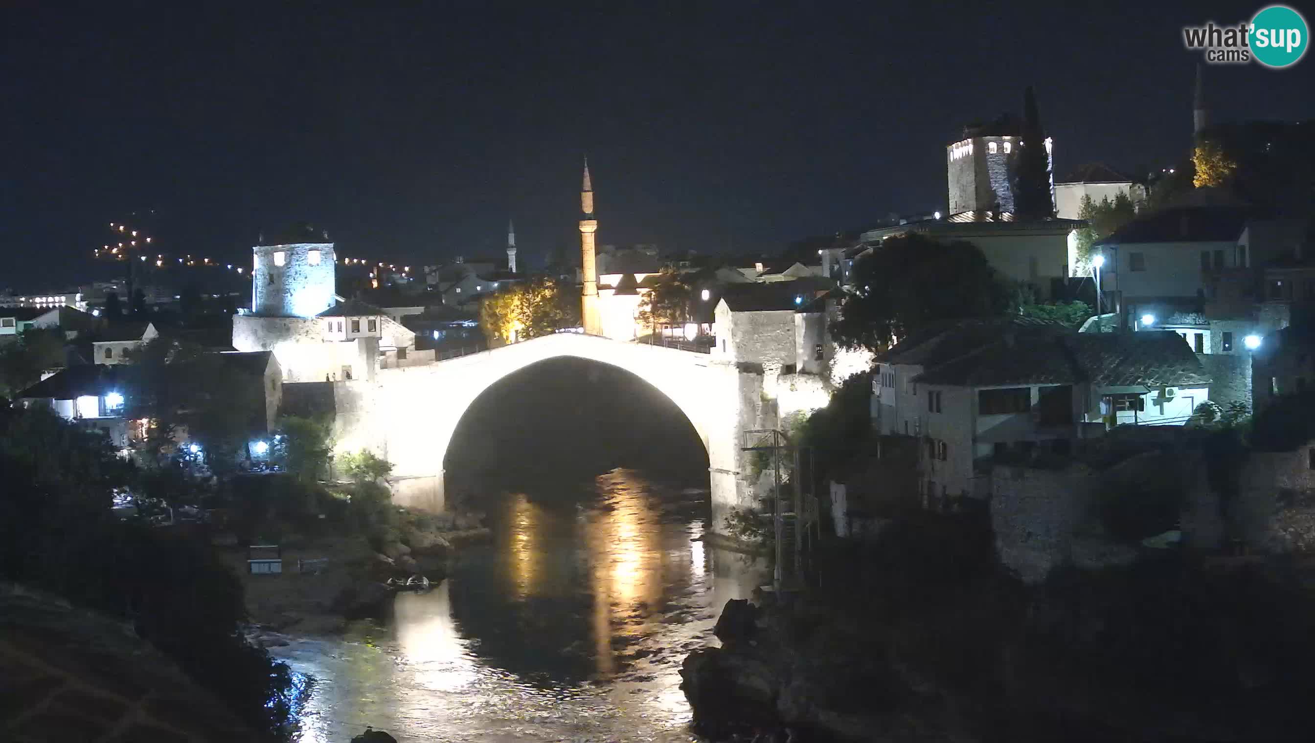 Webcam Mostar – Il Ponte Vecchio sul fiume Neretva