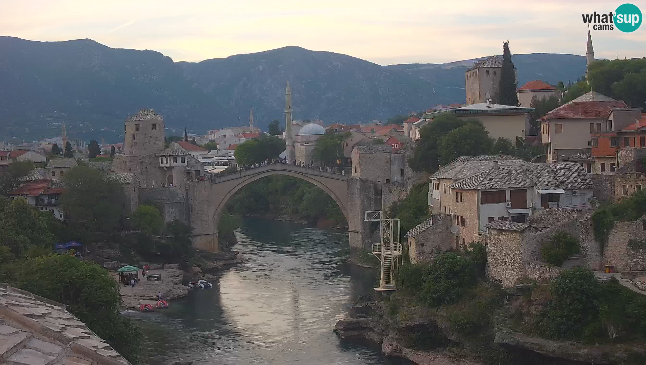 Spletna kamera Mostar – Stari Most in reka Neretva