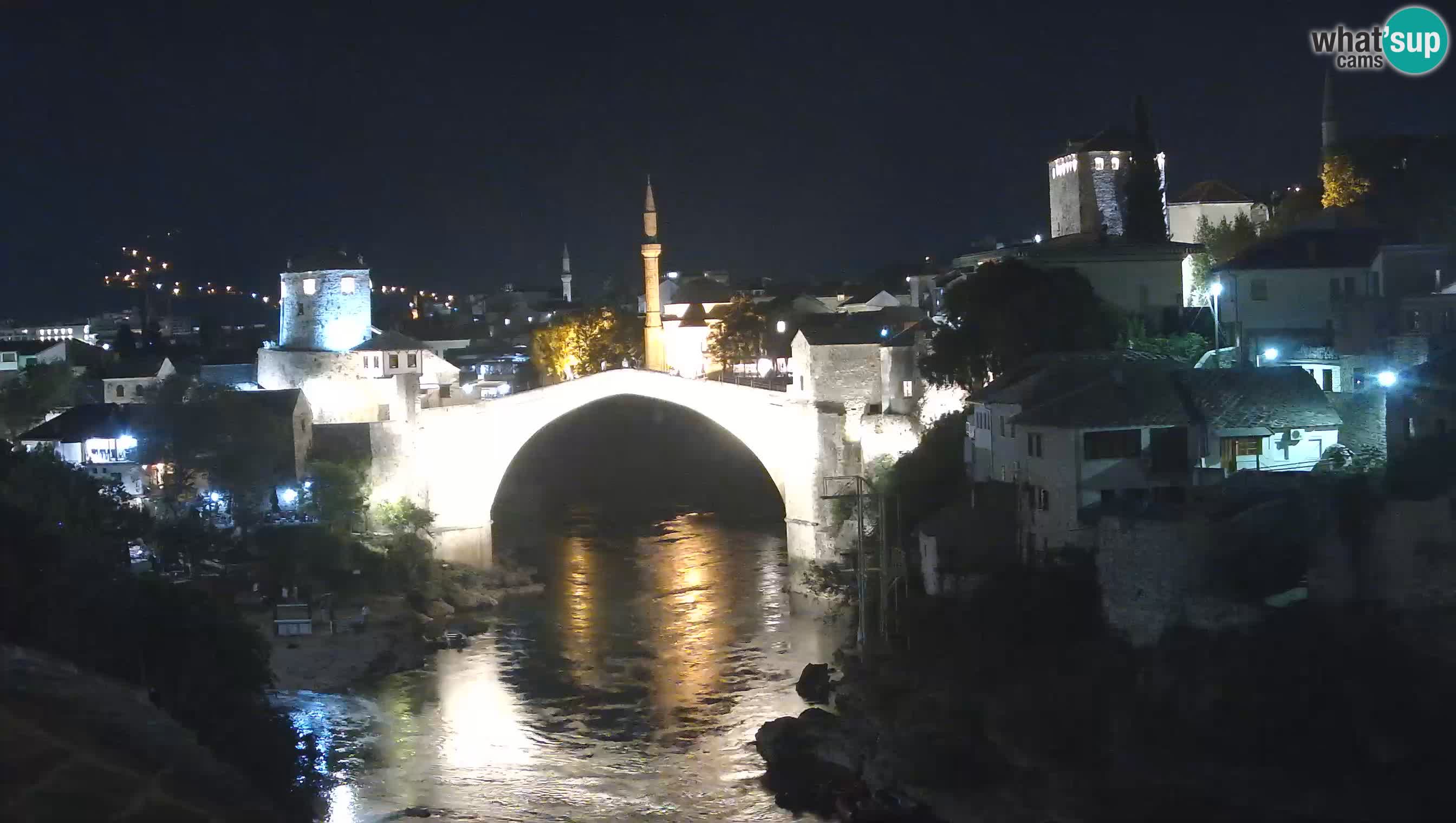 Mostar webcam – LIVE Old Bridge and Neretva river