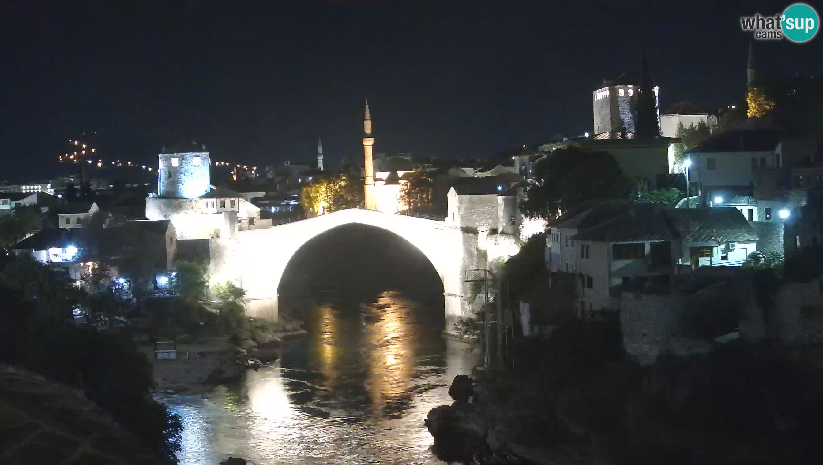 Mostar web kamera – Stari Most i rijeka Neretva – Goa Mostar