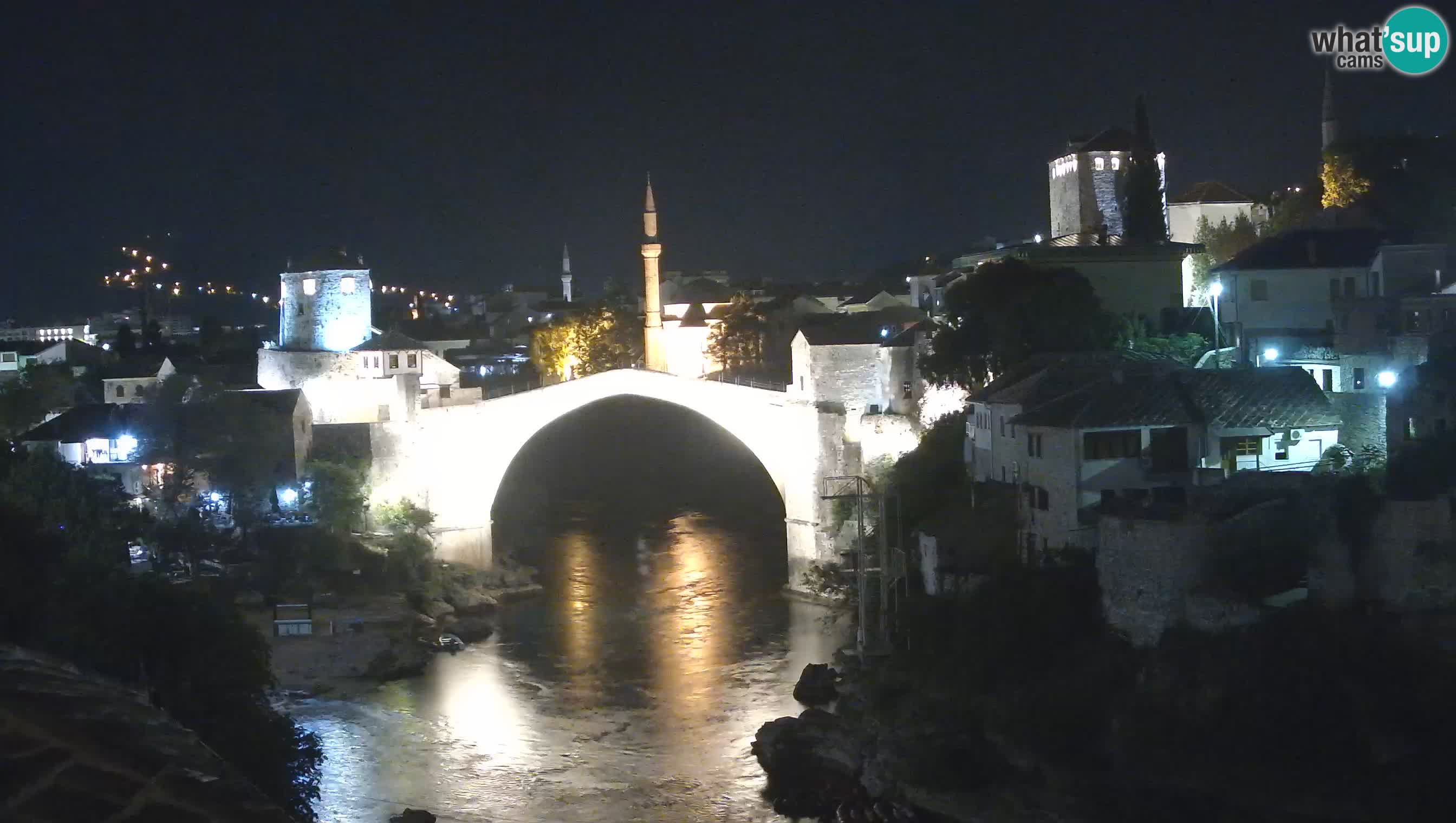 Mostar web kamera – Stari Most i rijeka Neretva – Goa Mostar