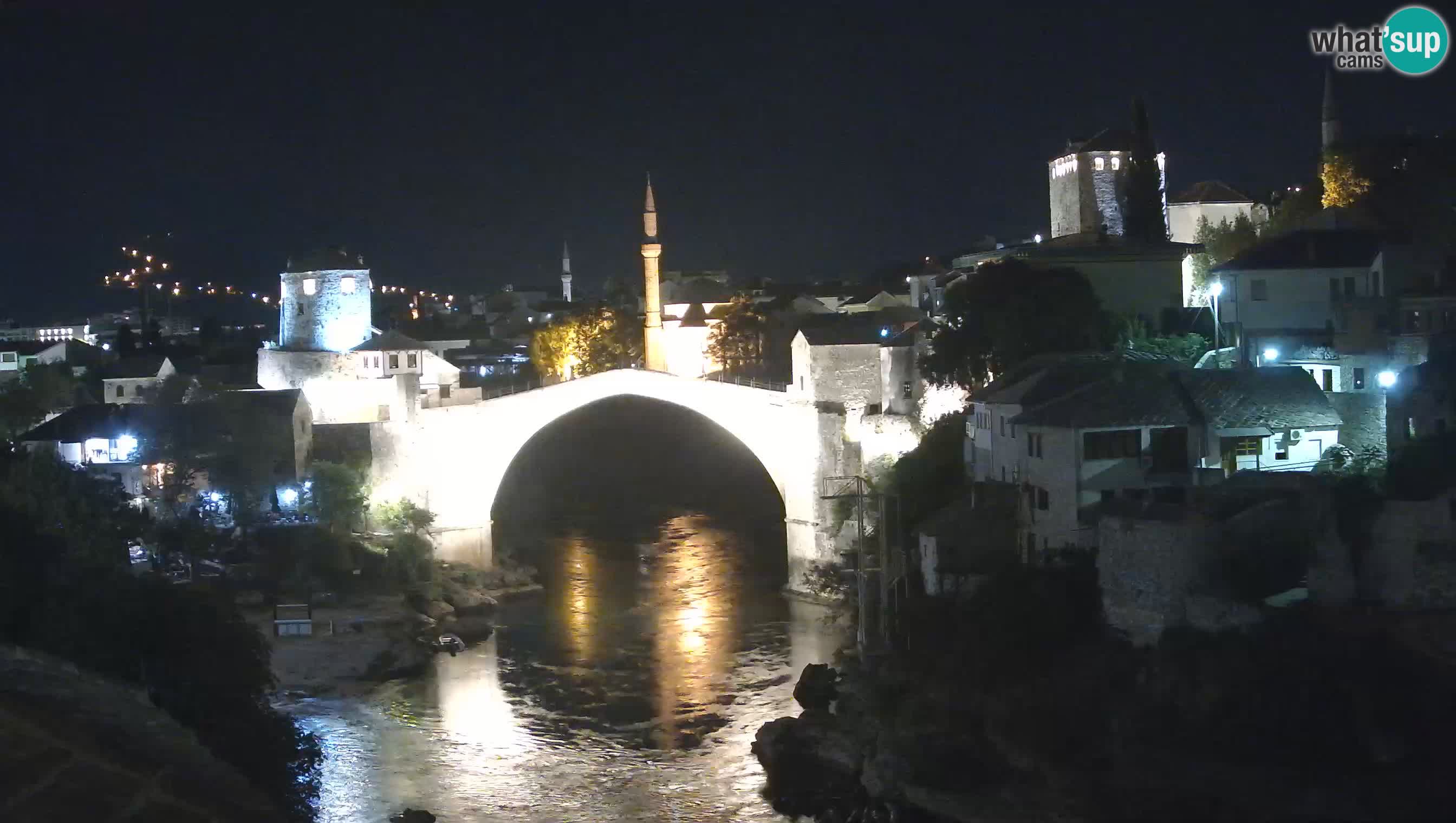 Webcam Mostar – Il Ponte Vecchio sul fiume Neretva