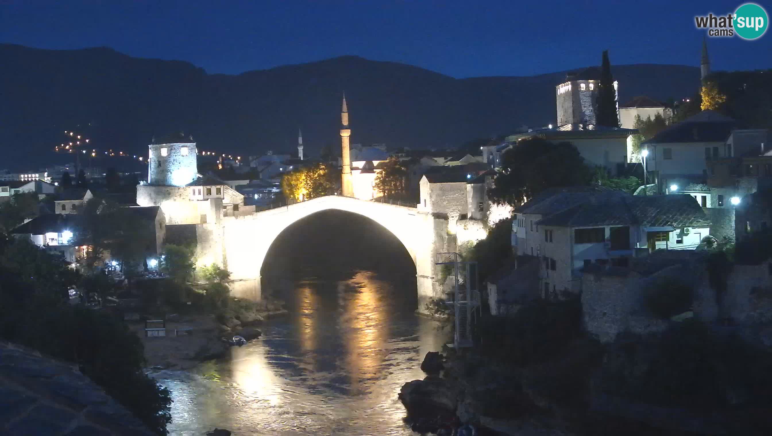 Webcam Mostar – Il Ponte Vecchio sul fiume Neretva