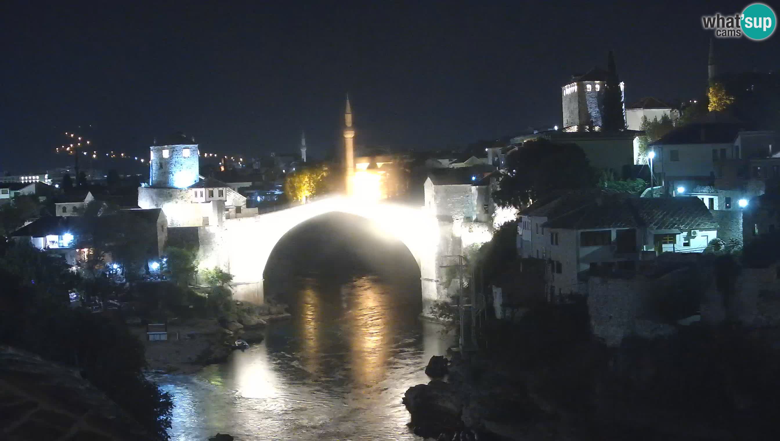 Webcam Mostar – Il Ponte Vecchio sul fiume Neretva