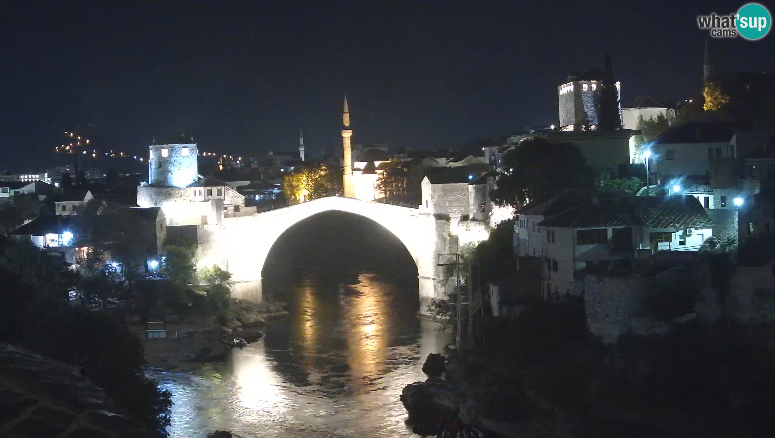 Webcam Mostar – Il Ponte Vecchio sul fiume Neretva
