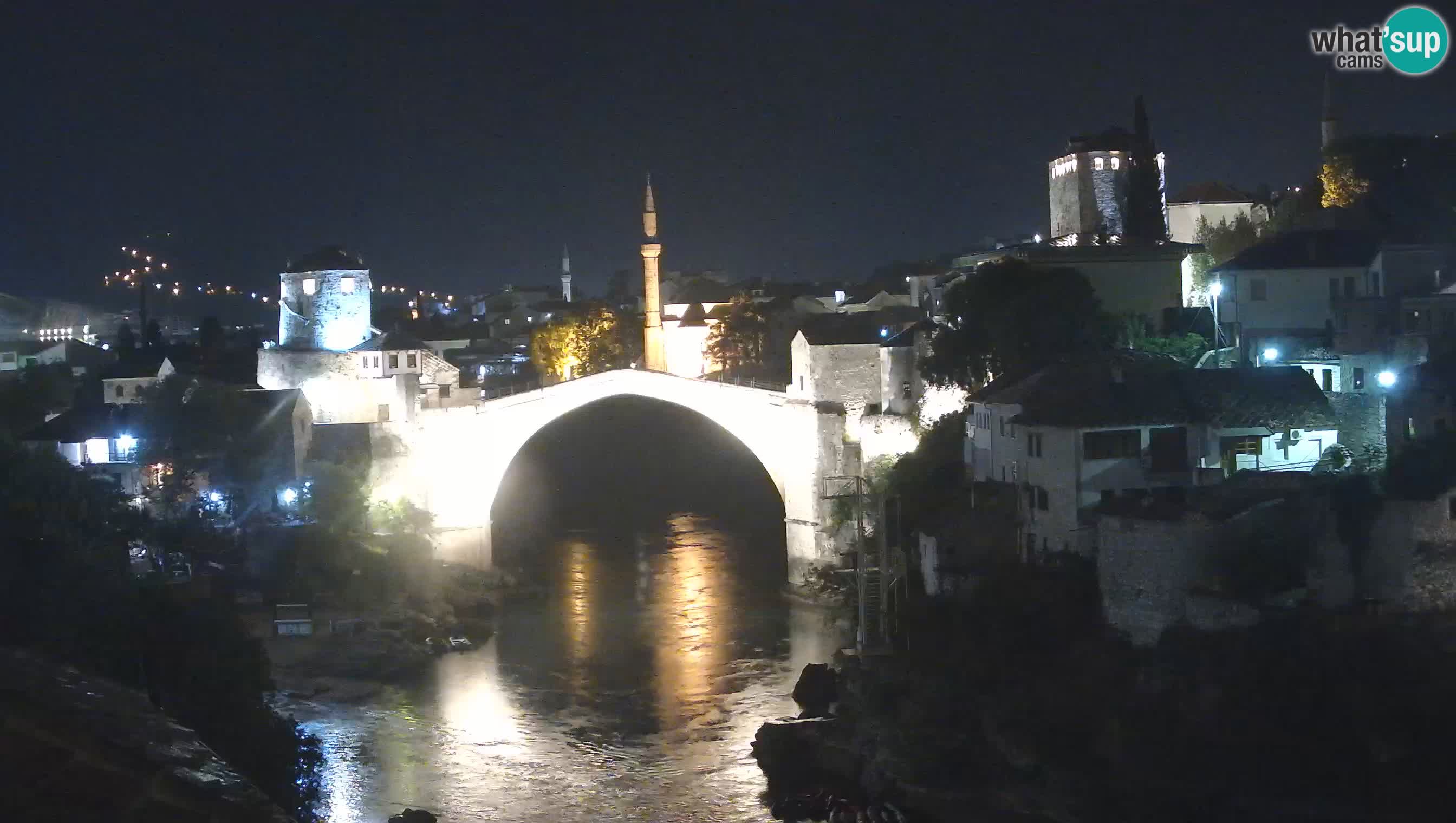 Webcam Mostar – Il Ponte Vecchio sul fiume Neretva