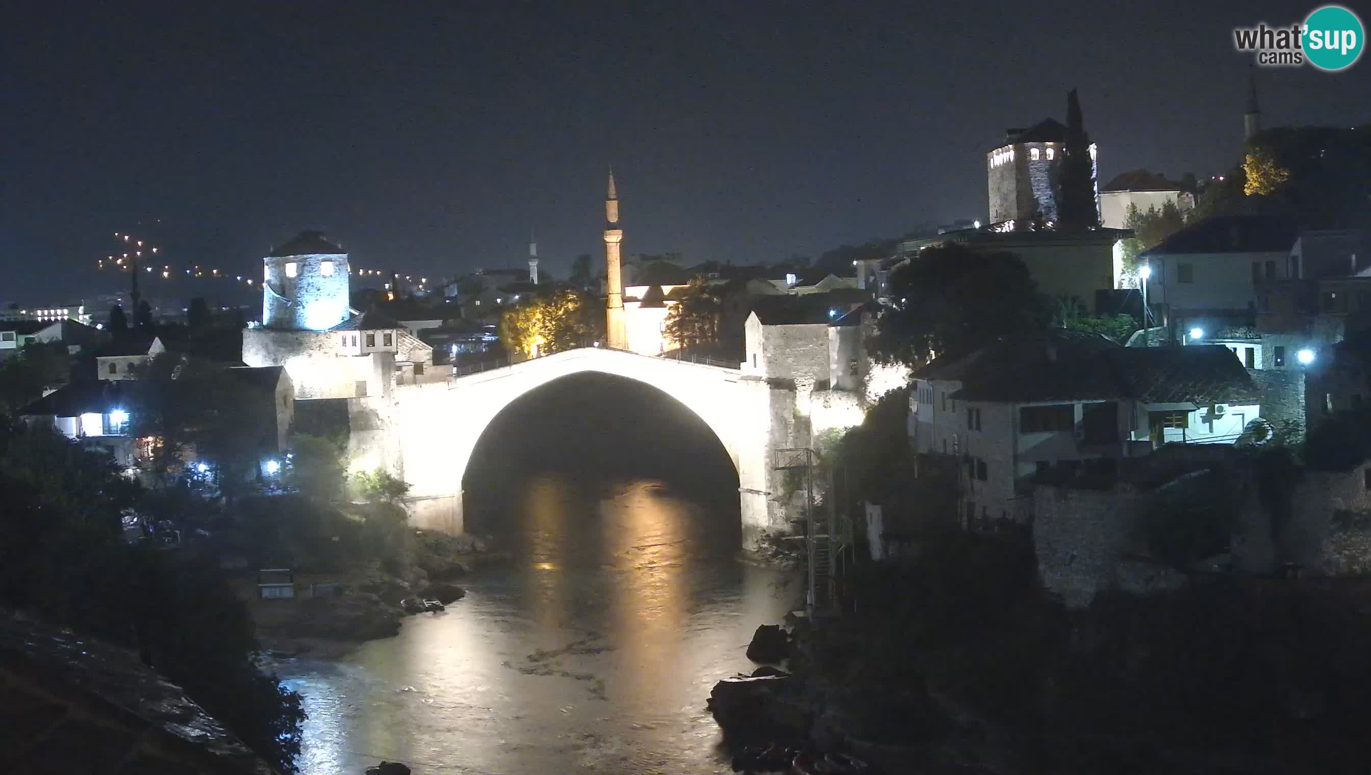 Mostar web kamera – Stari Most i rijeka Neretva – Goa Mostar