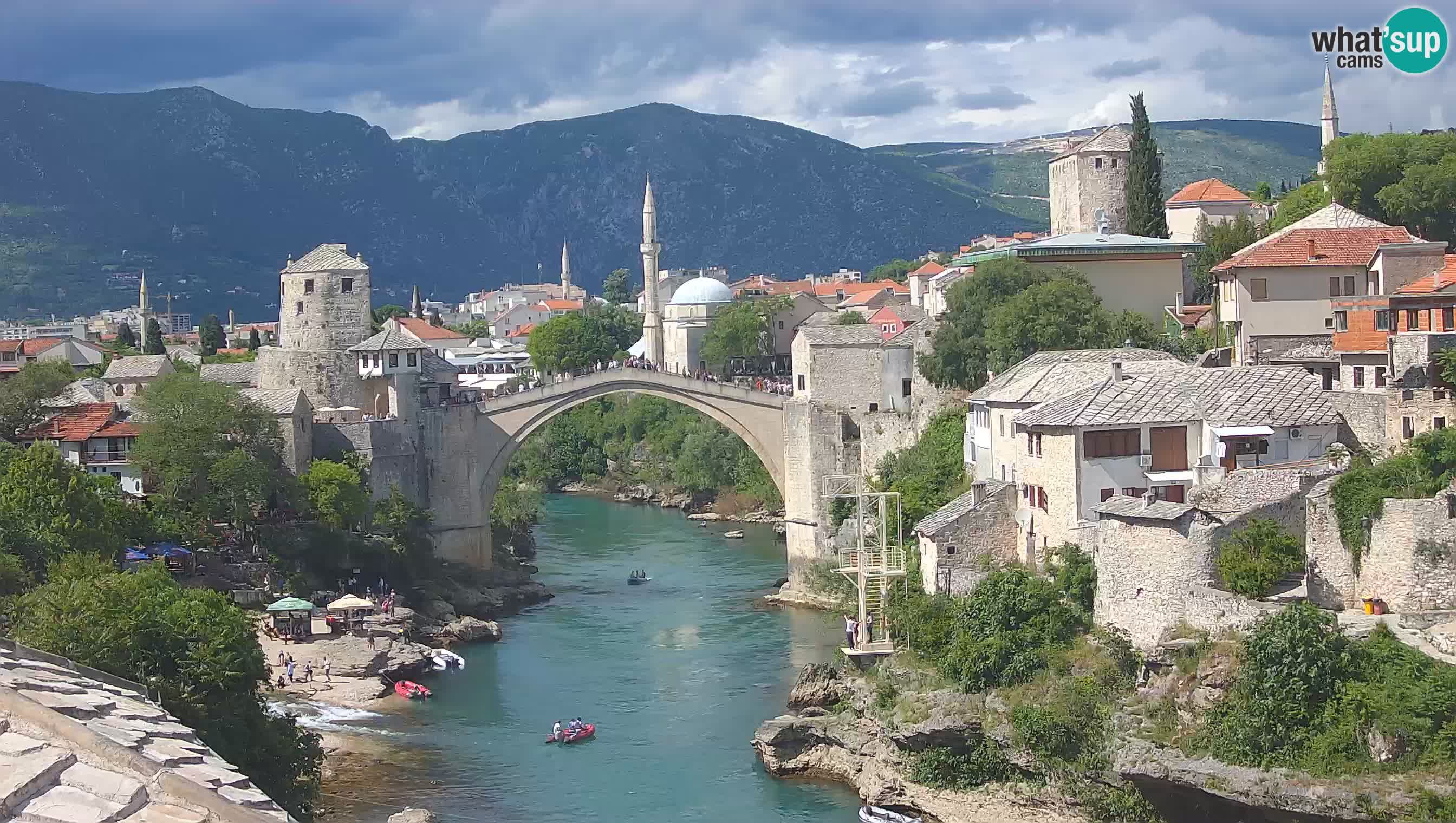 Spletna kamera Mostar – Stari Most in reka Neretva
