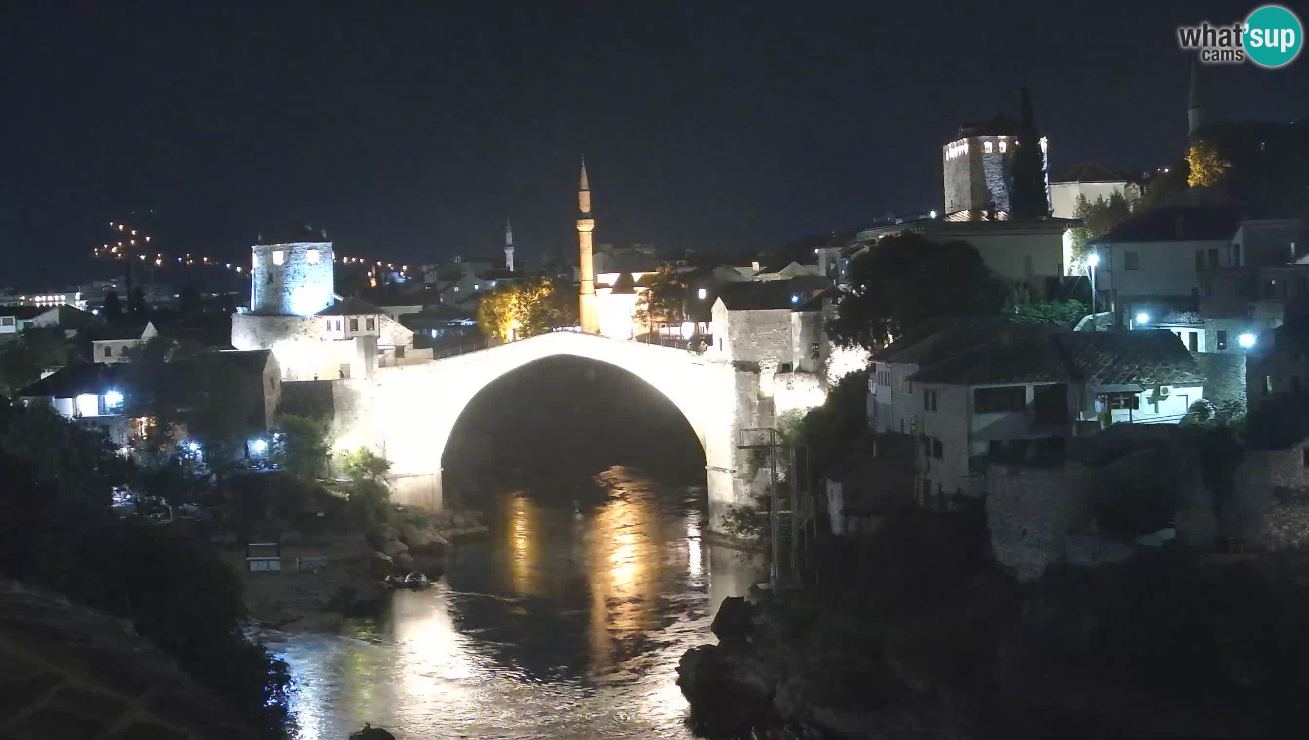 Mostar web kamera – Stari Most i rijeka Neretva – Goa Mostar