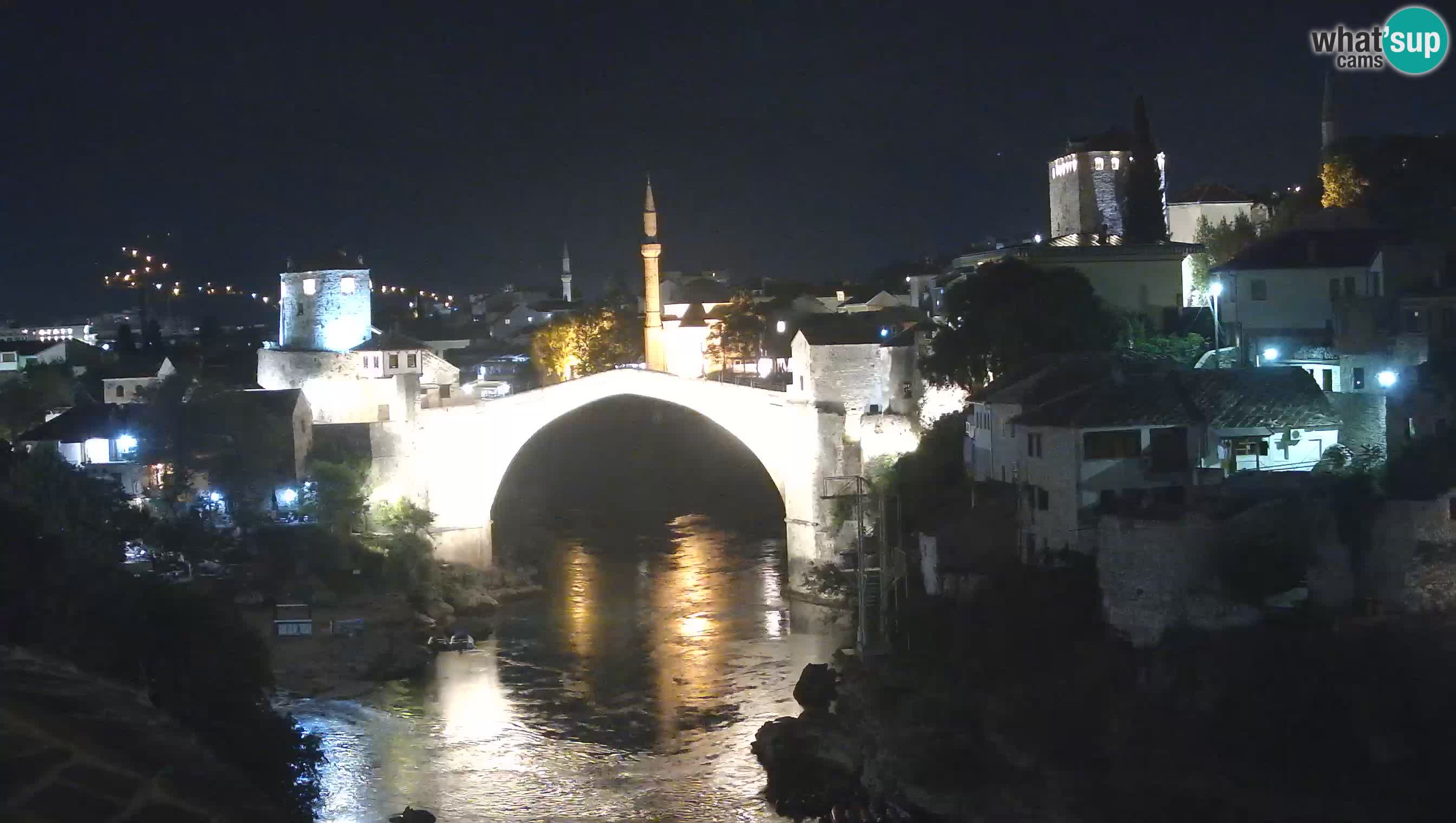 Mostar web kamera – Stari Most i rijeka Neretva – Goa Mostar