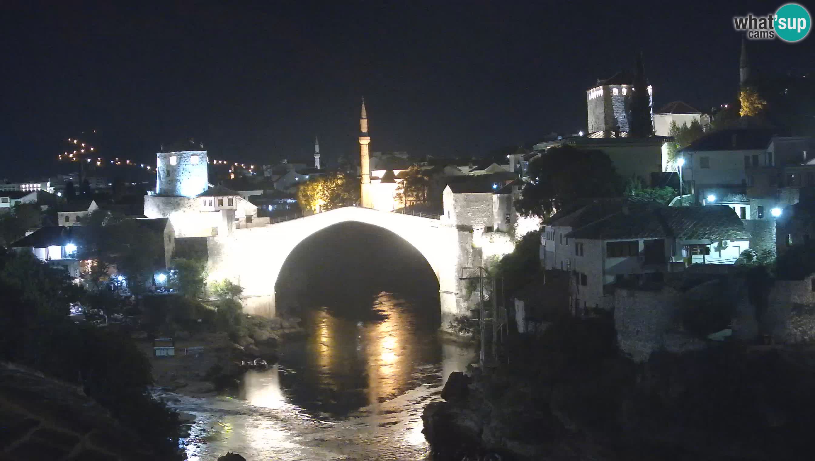 Mostar webcam – LIVE Old Bridge and Neretva river