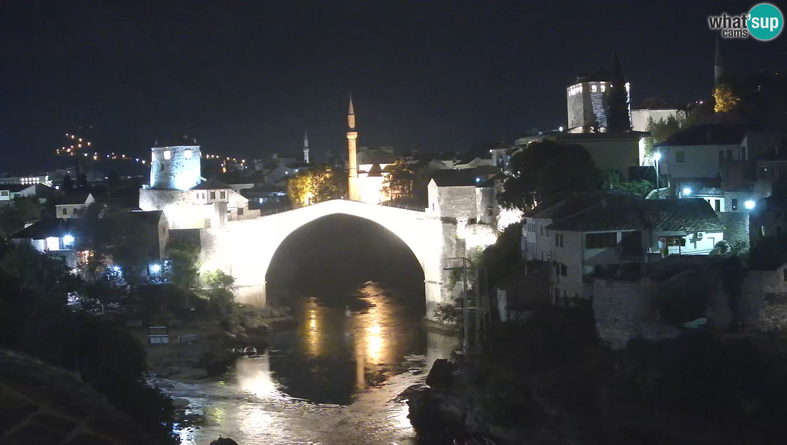 Mostar webcam – LIVE Old Bridge and Neretva river