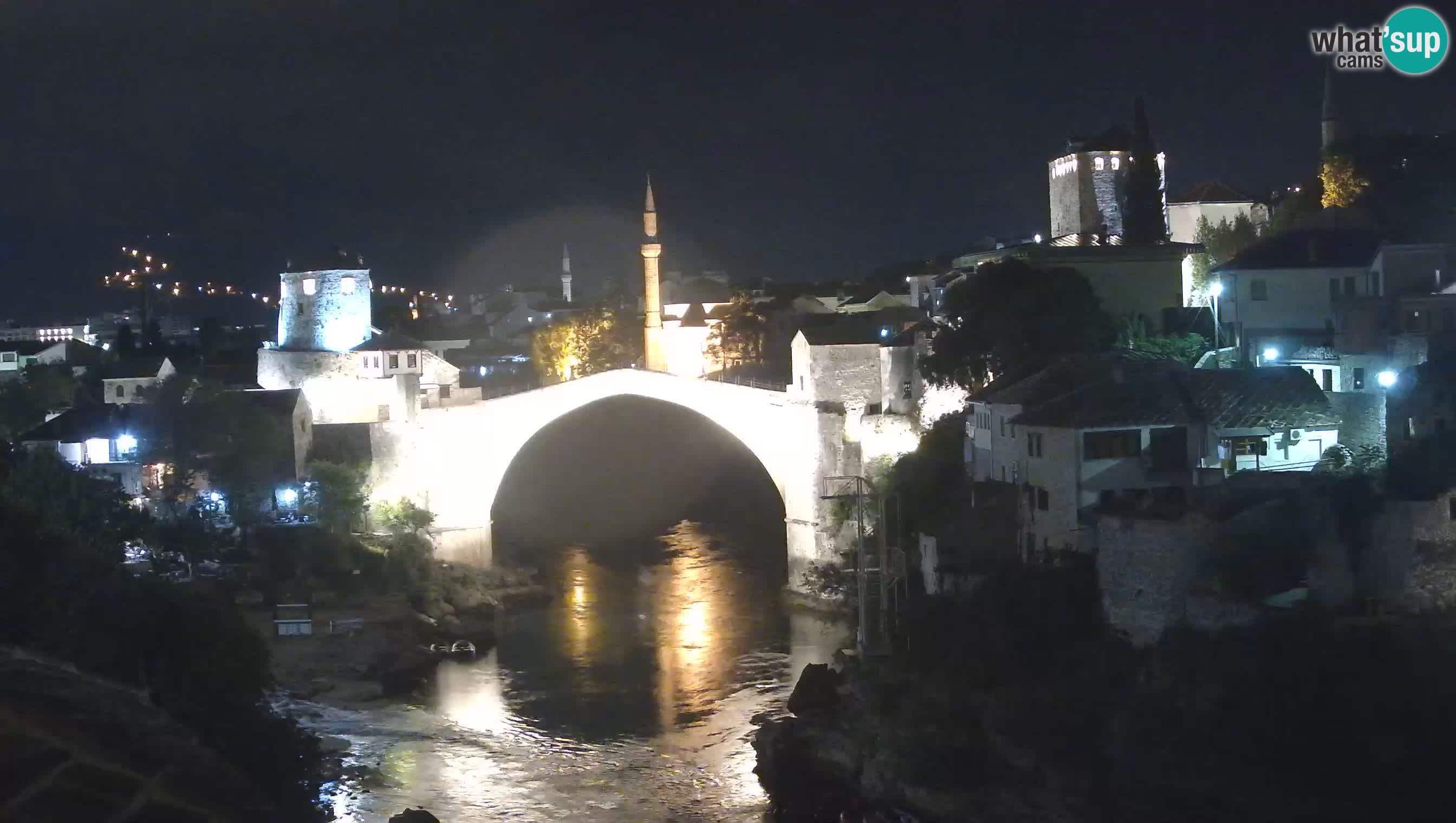 Mostar webcam – LIVE Old Bridge and Neretva river