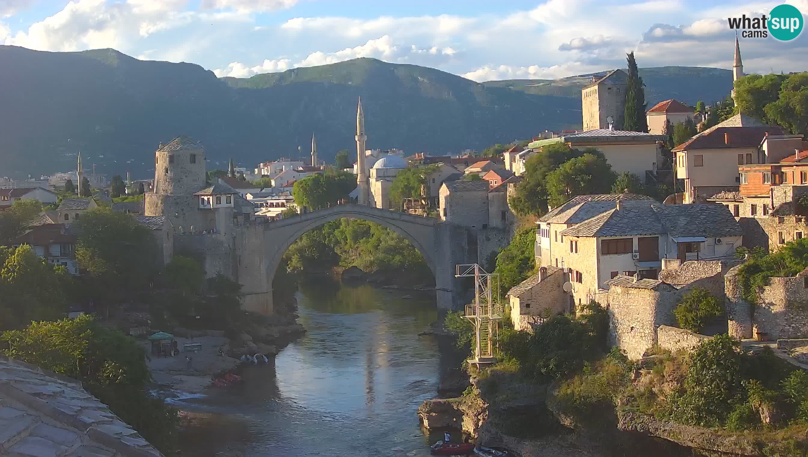 Spletna kamera Mostar – Stari Most in reka Neretva