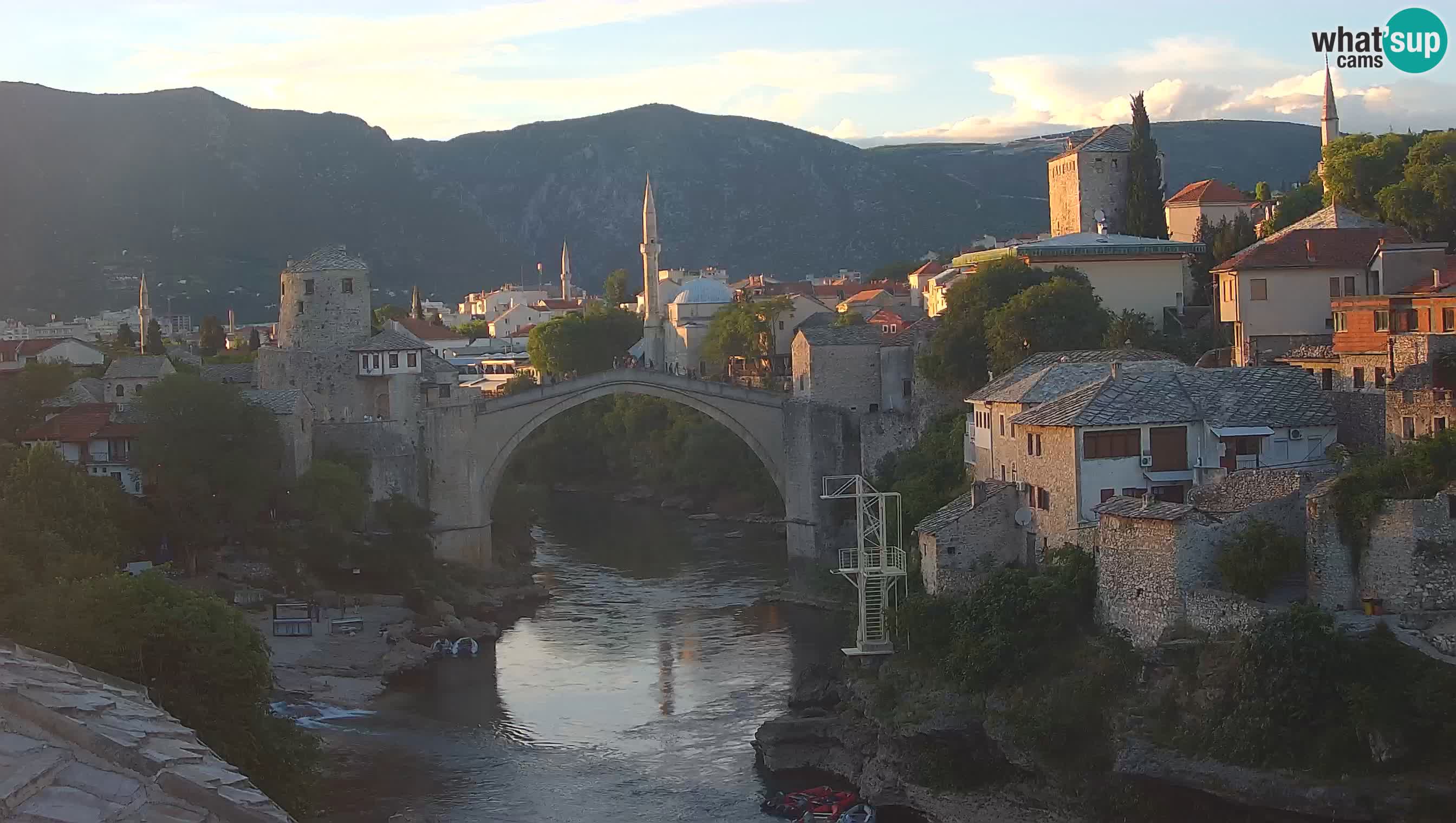 Mostar webcam – LIVE Old Bridge and Neretva river