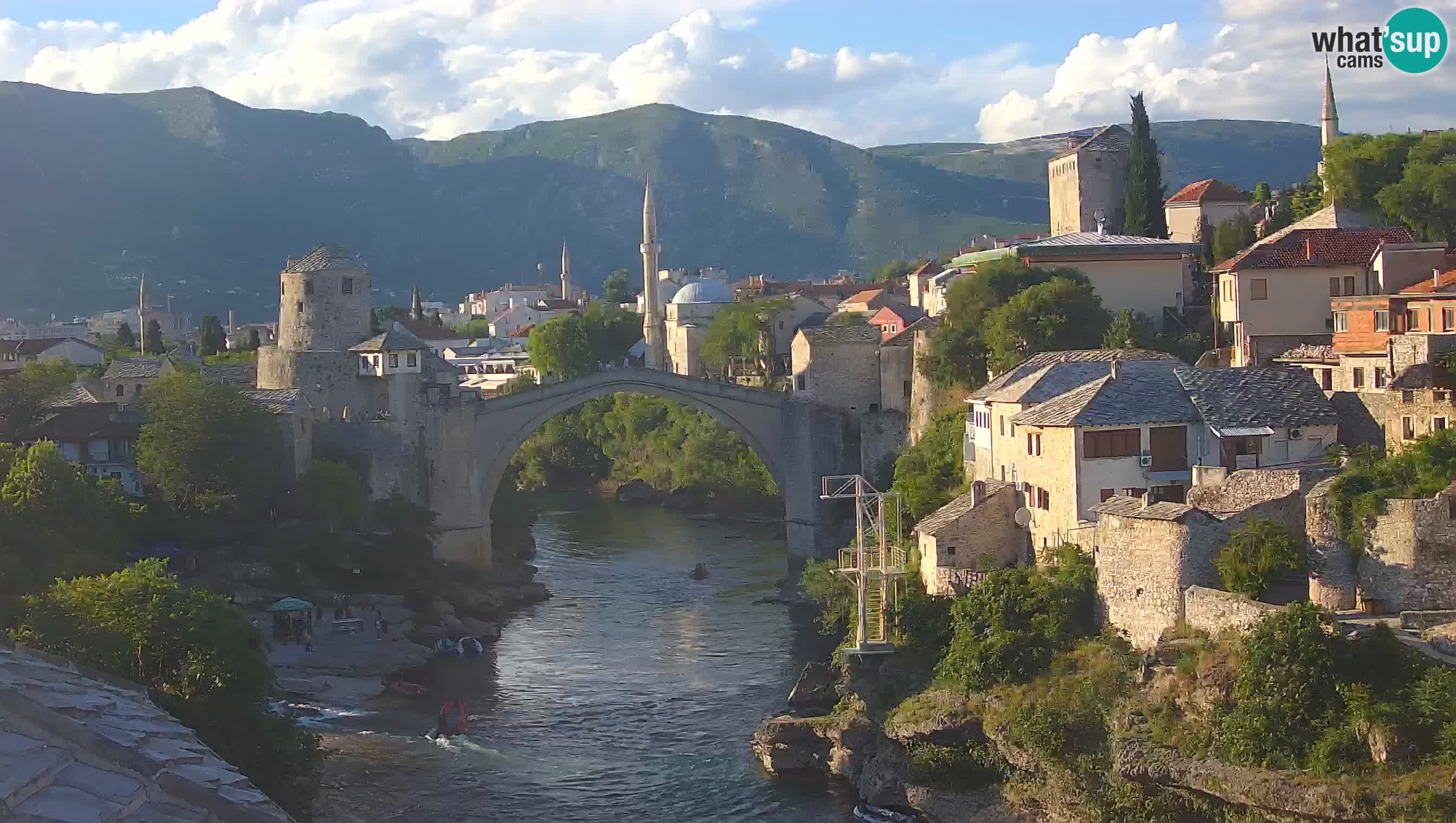 Mostar webcam – LIVE Old Bridge and Neretva river