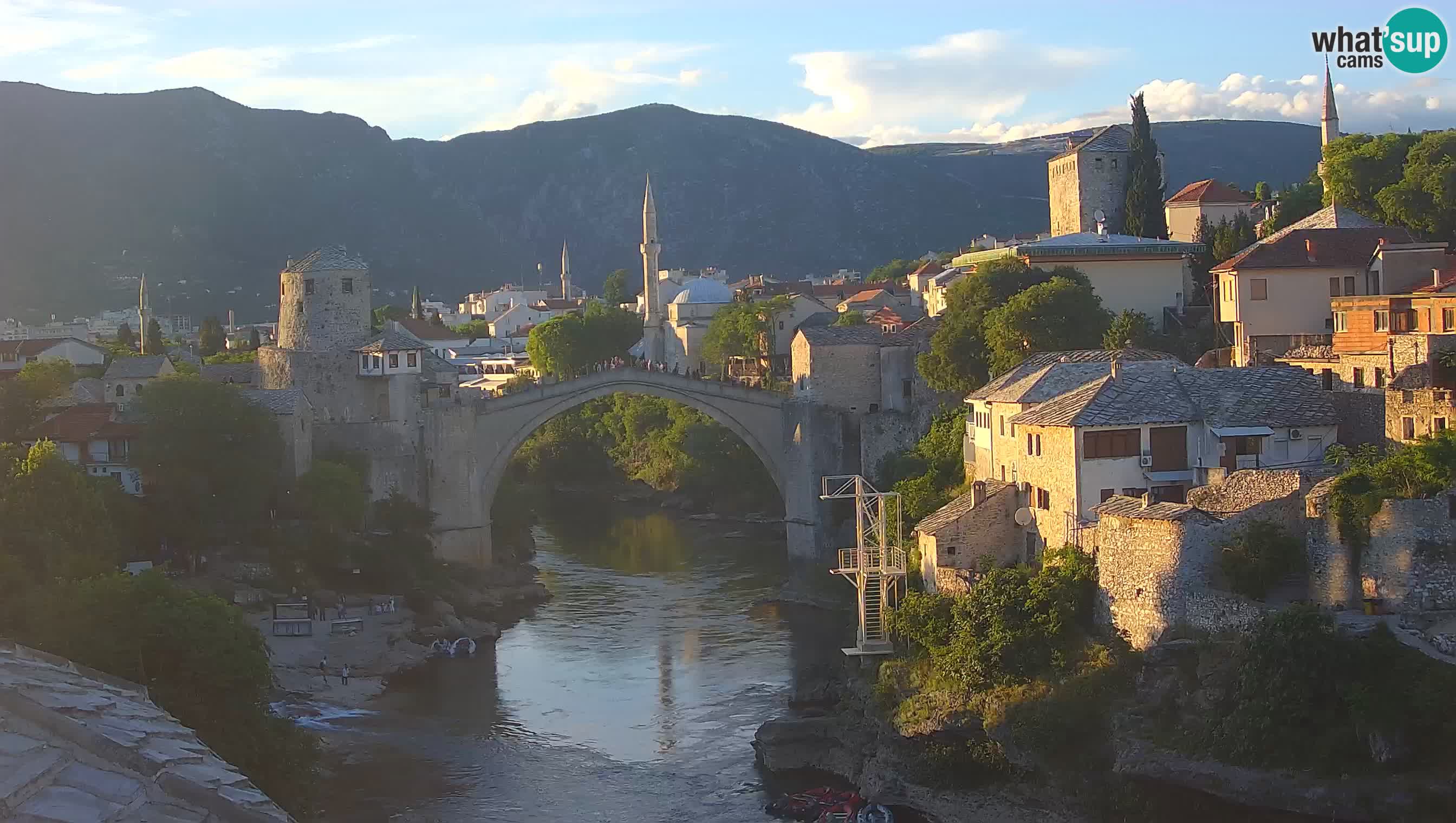 Spletna kamera Mostar – Stari Most in reka Neretva