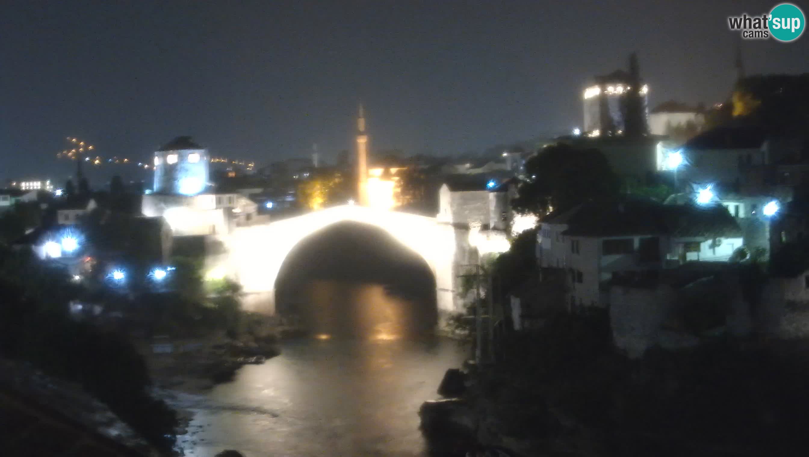 Mostar web kamera – Stari Most i rijeka Neretva – Goa Mostar