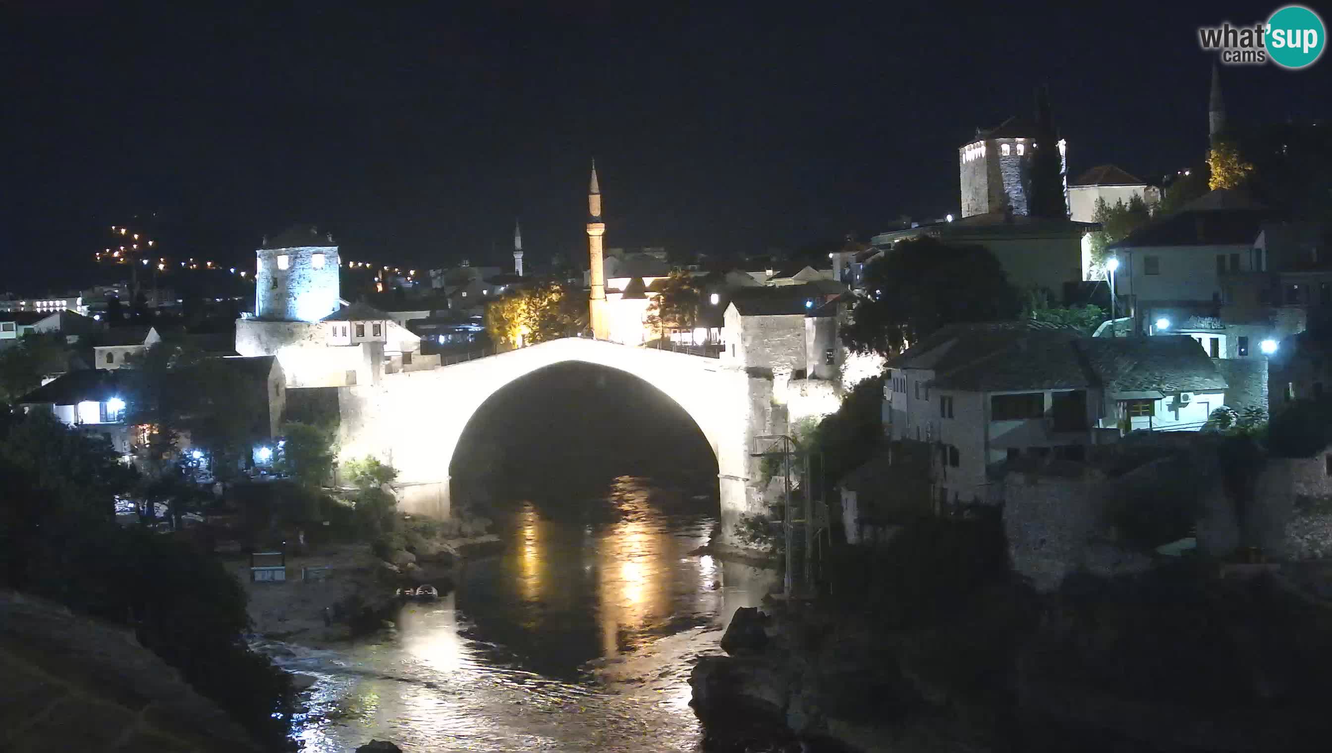 Webcam Mostar – Il Ponte Vecchio sul fiume Neretva