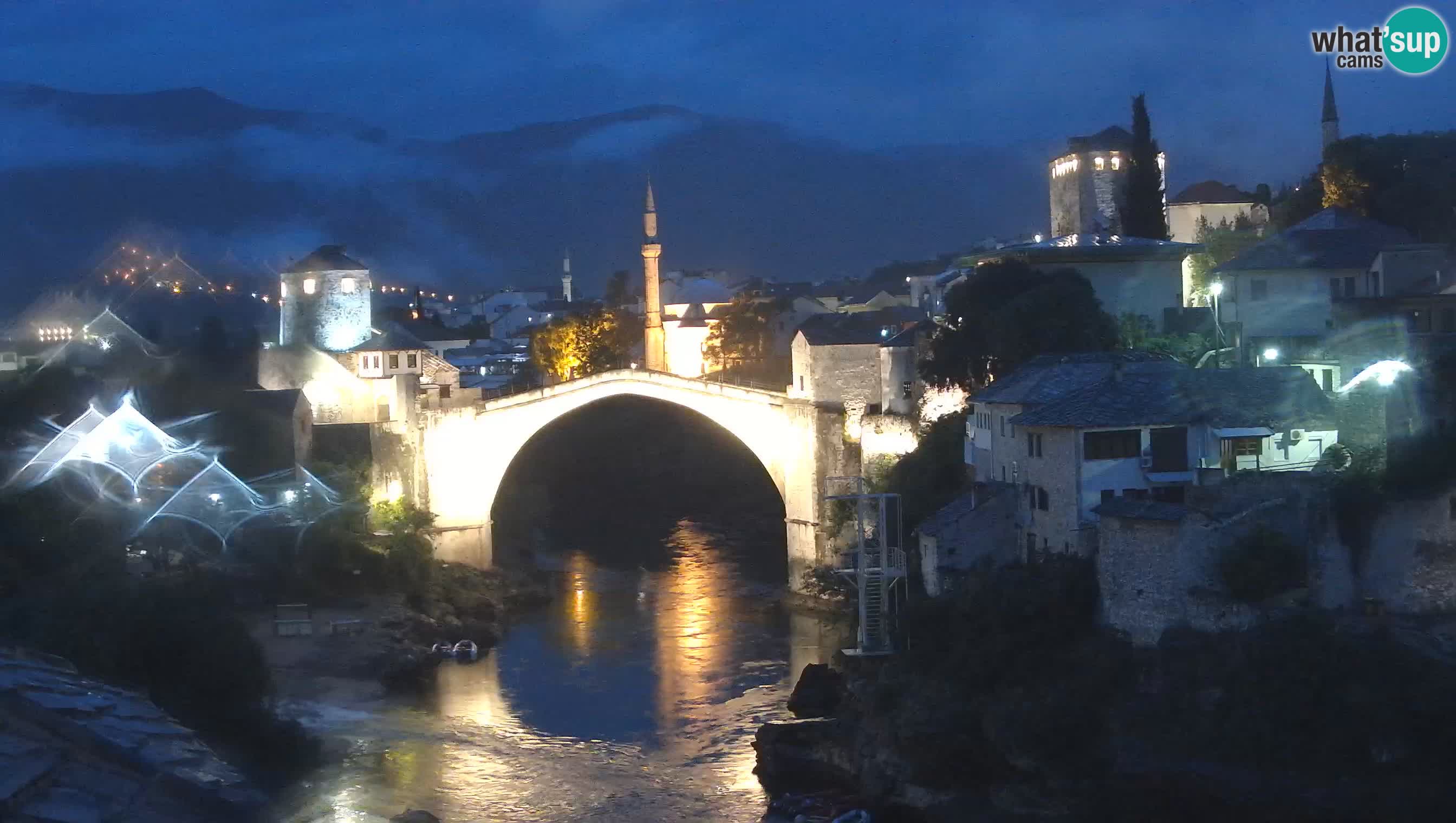 Spletna kamera Mostar – Stari Most in reka Neretva