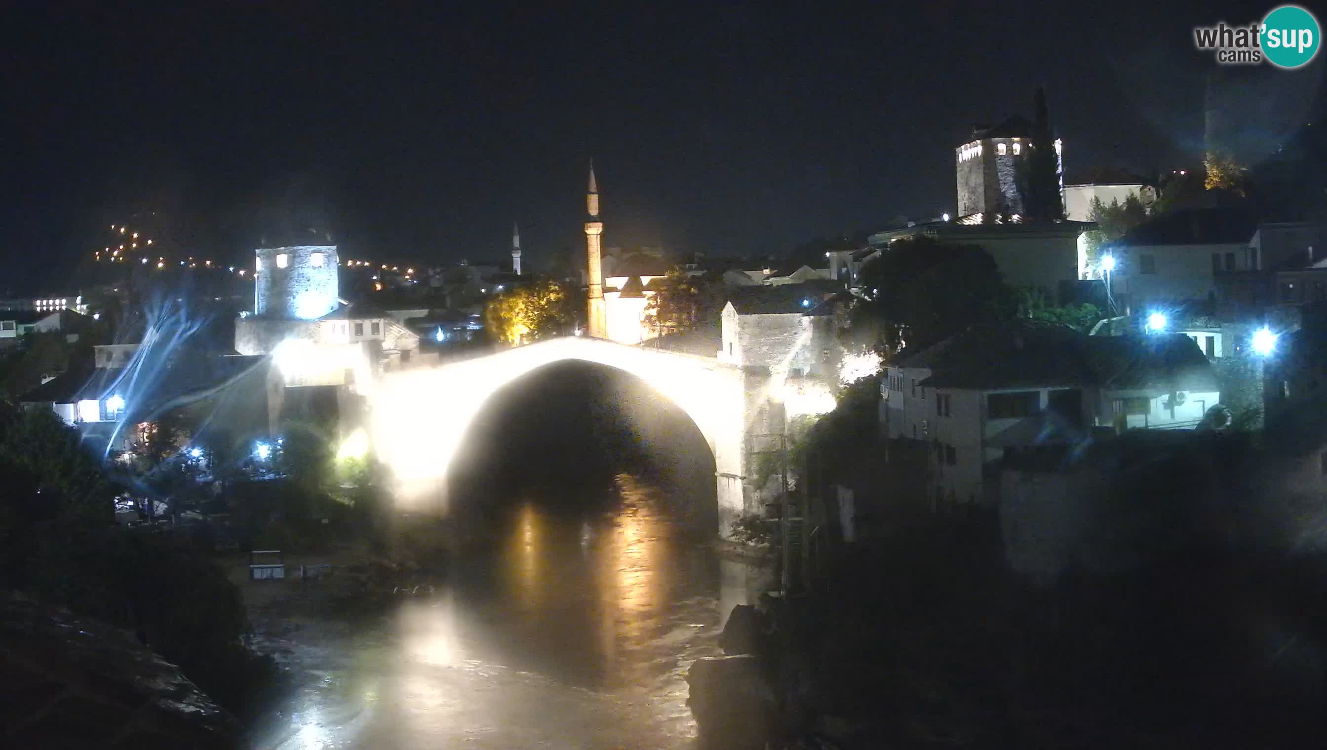 Webcam Mostar – Il Ponte Vecchio sul fiume Neretva