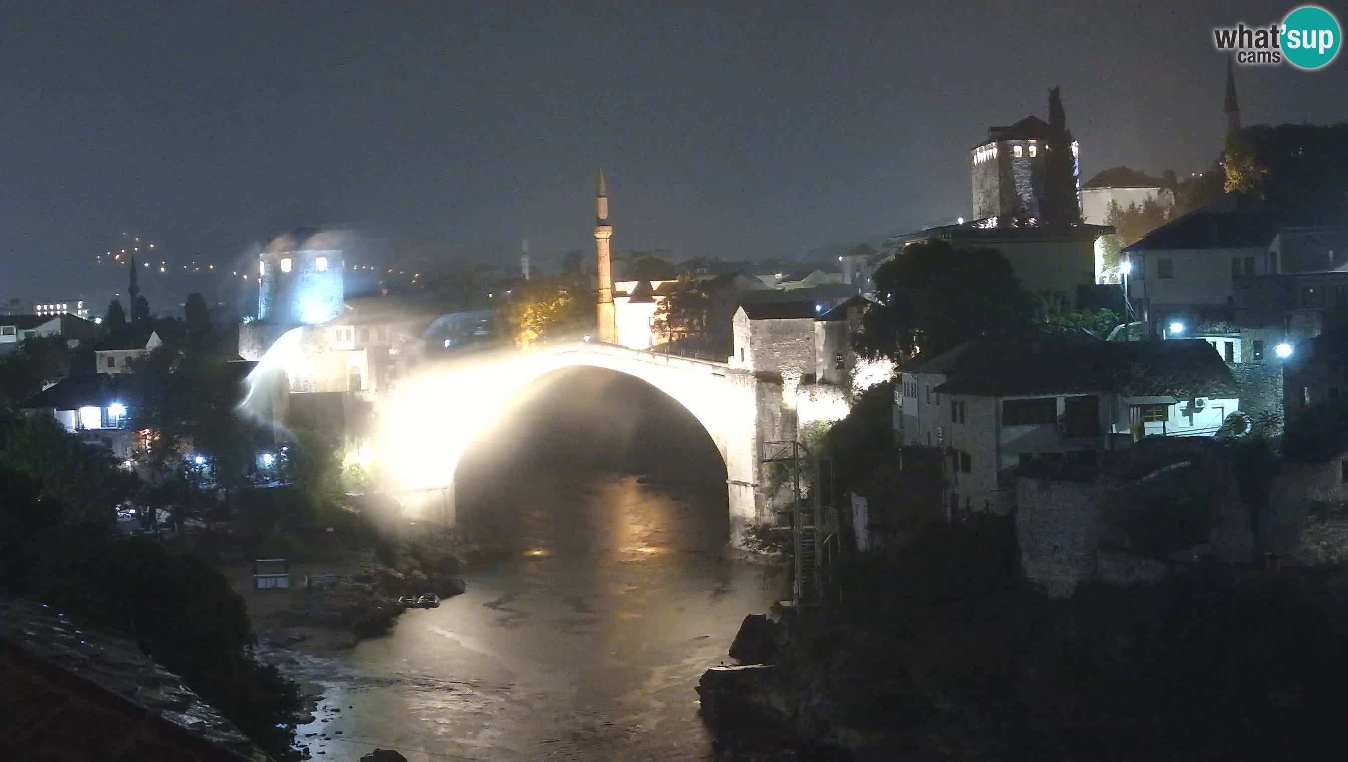 Mostar web kamera – Stari Most i rijeka Neretva – Goa Mostar