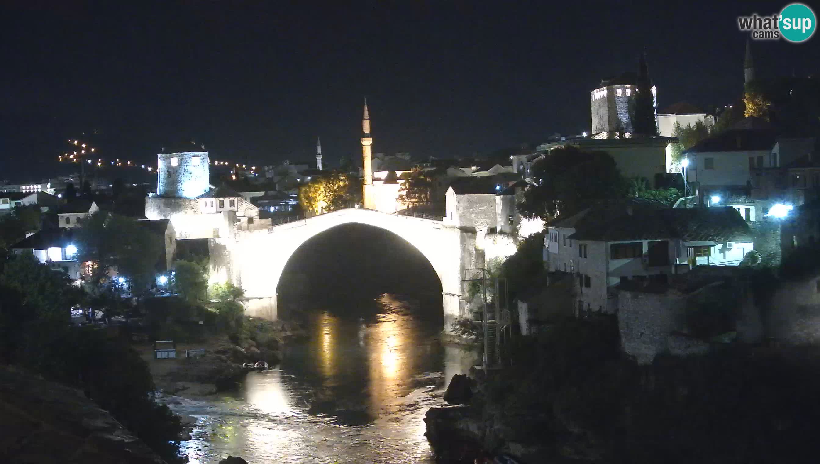 Mostar web kamera – Stari Most i rijeka Neretva – Goa Mostar
