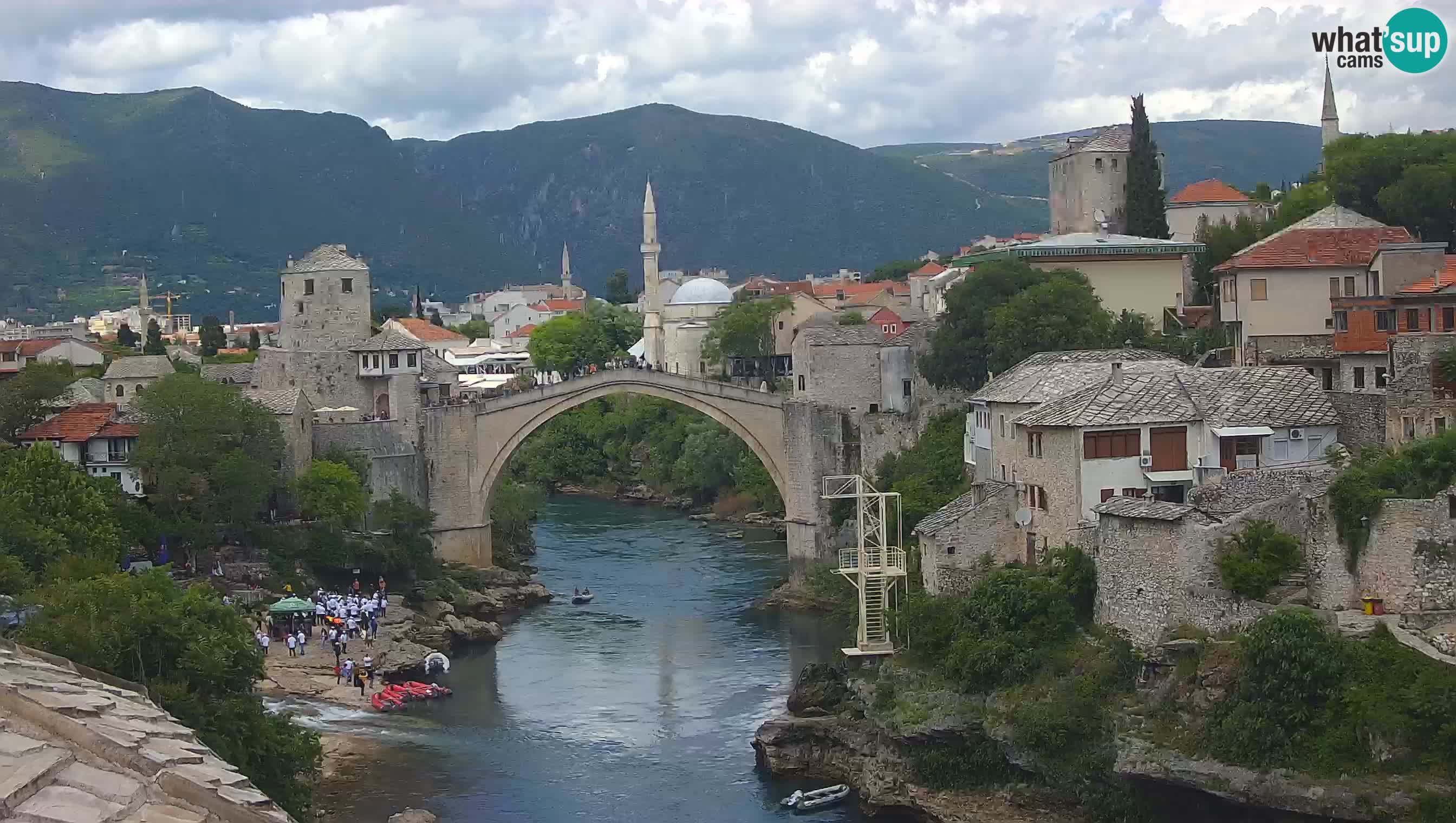 Spletna kamera Mostar – Stari Most in reka Neretva