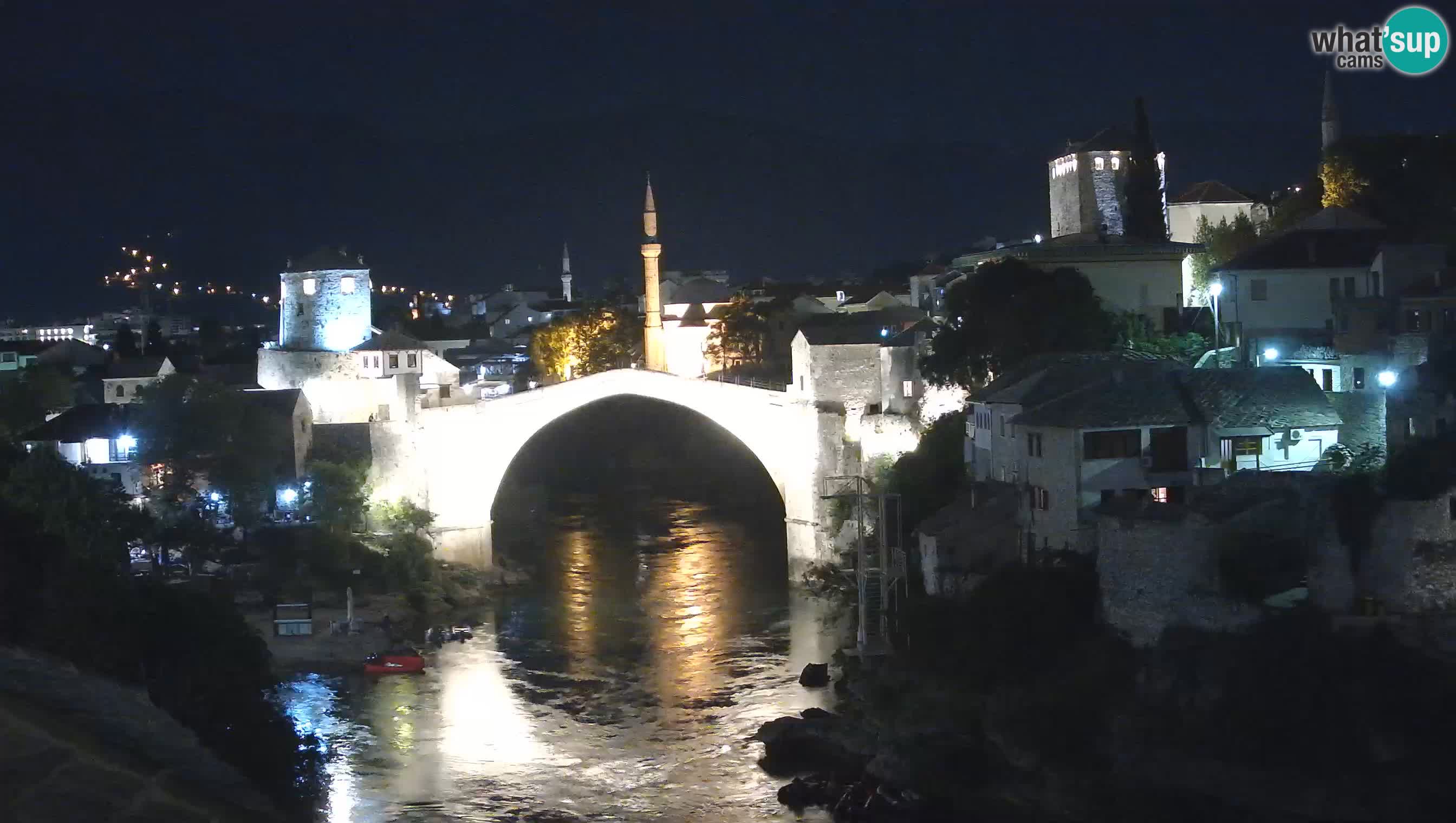 Webcam Mostar – Il Ponte Vecchio sul fiume Neretva