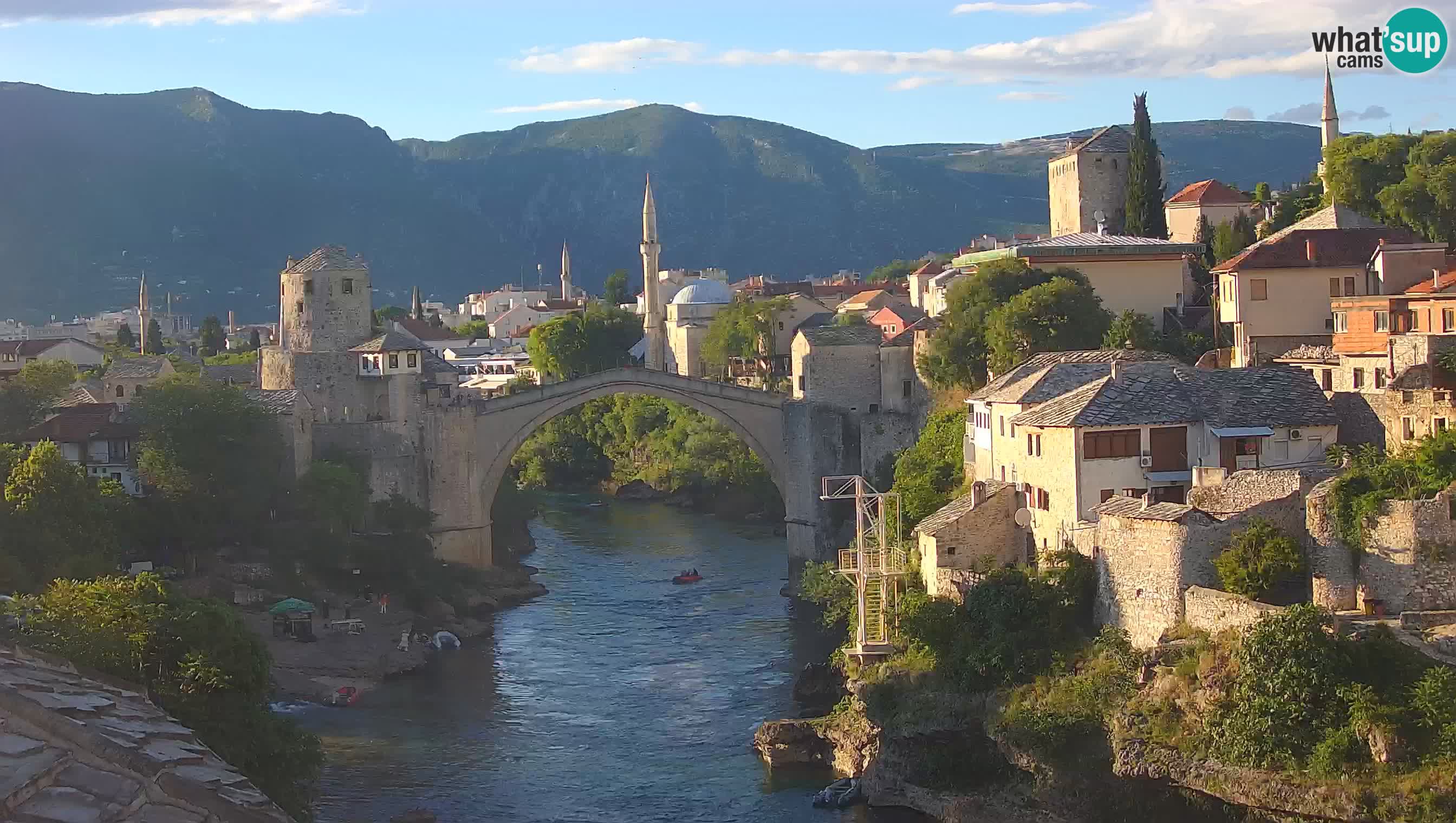 Spletna kamera Mostar – Stari Most in reka Neretva