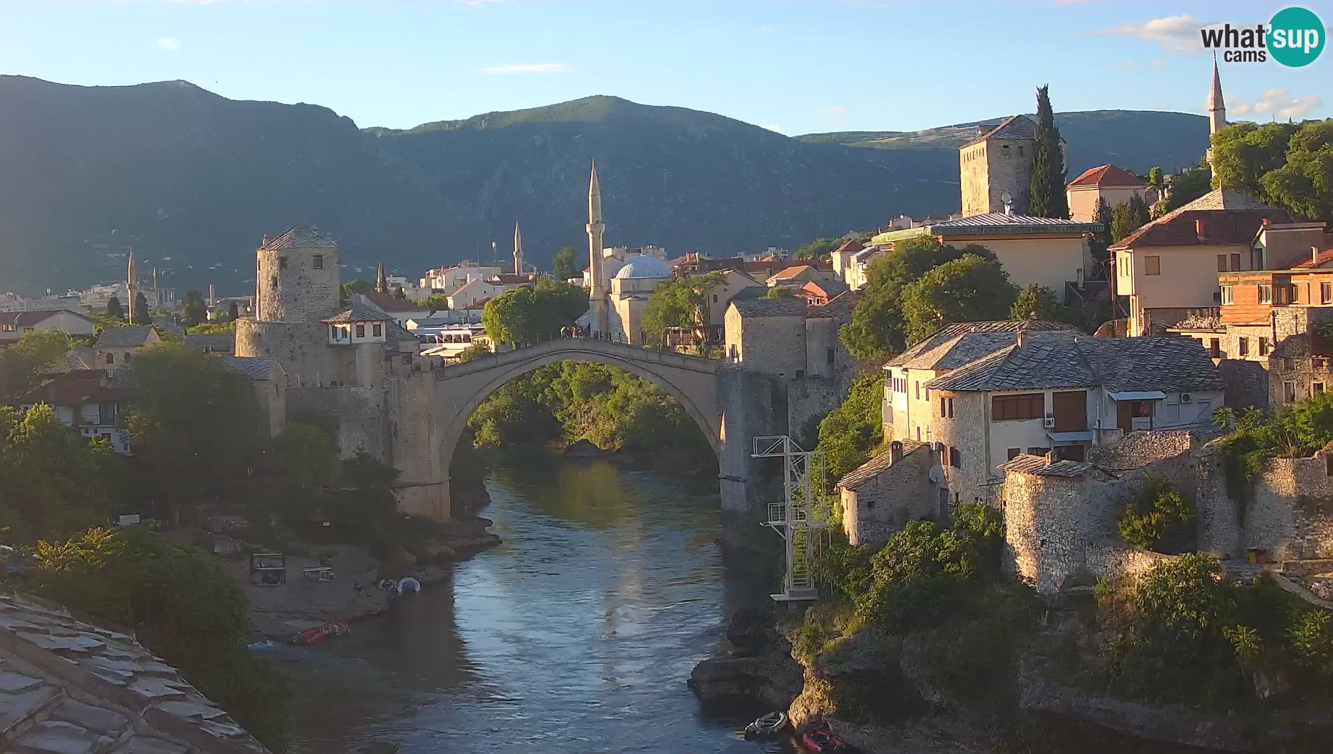 Spletna kamera Mostar – Stari Most in reka Neretva