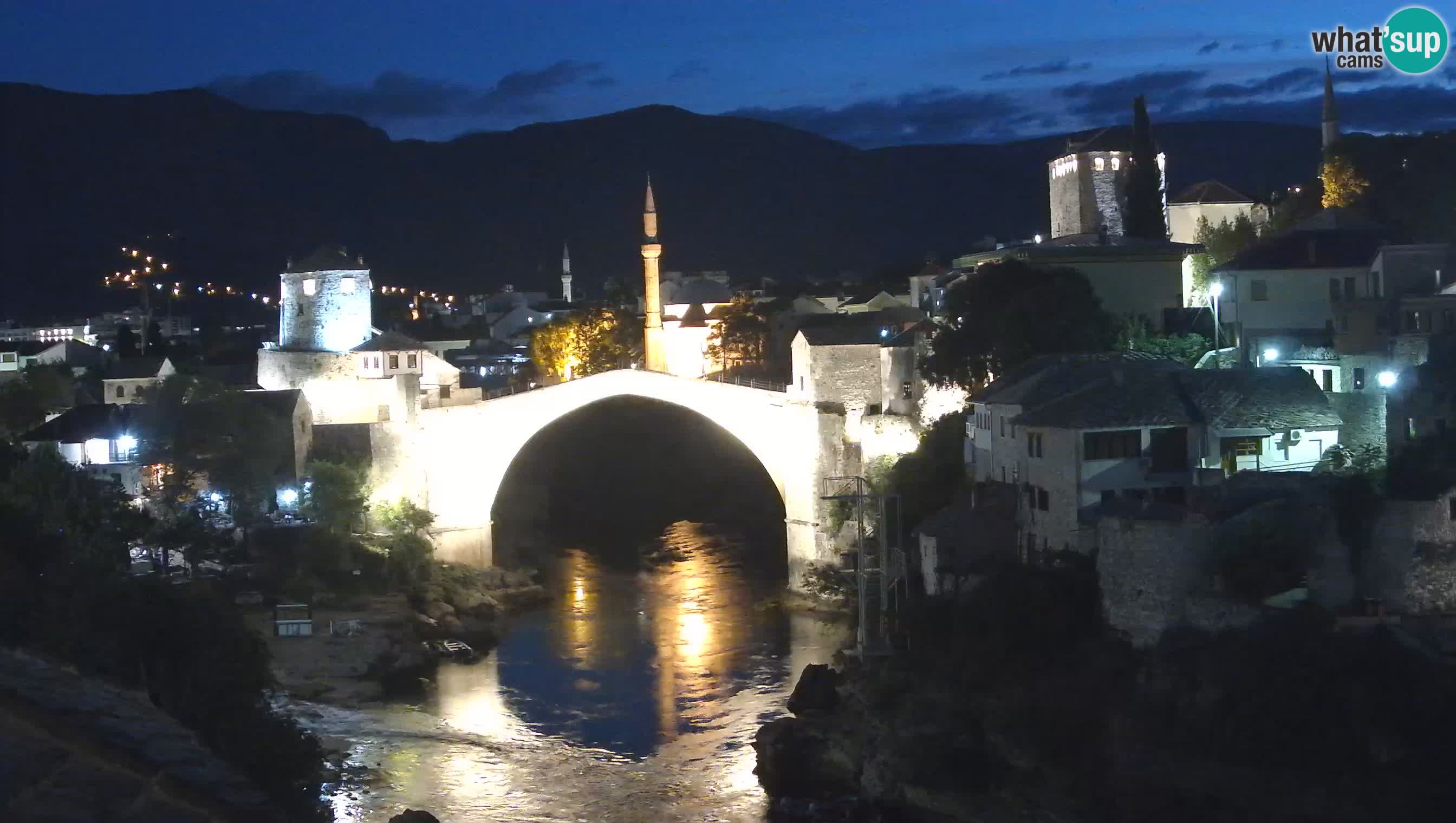 Spletna kamera Mostar – Stari Most in reka Neretva