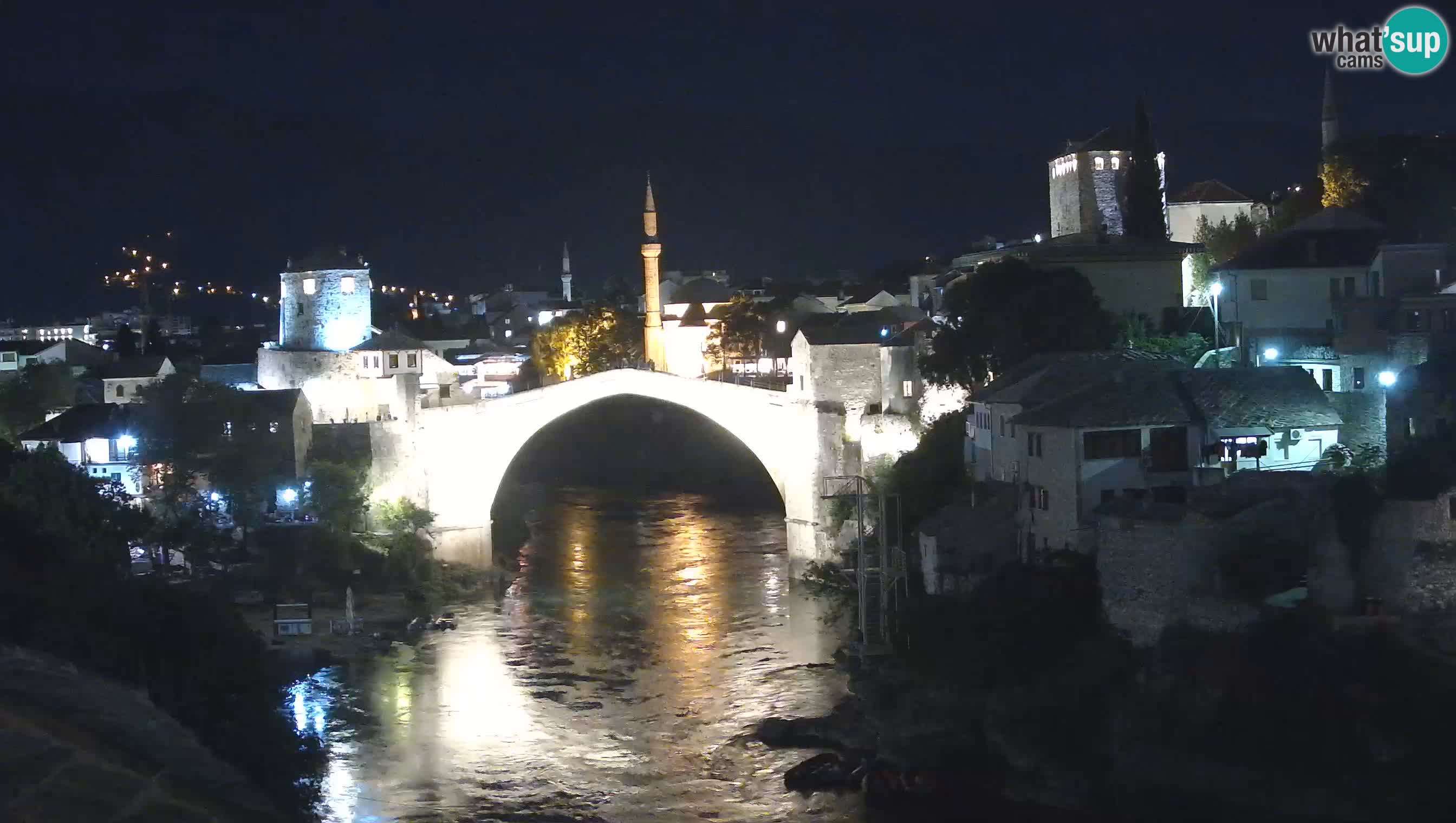 Webcam Mostar – Il Ponte Vecchio sul fiume Neretva