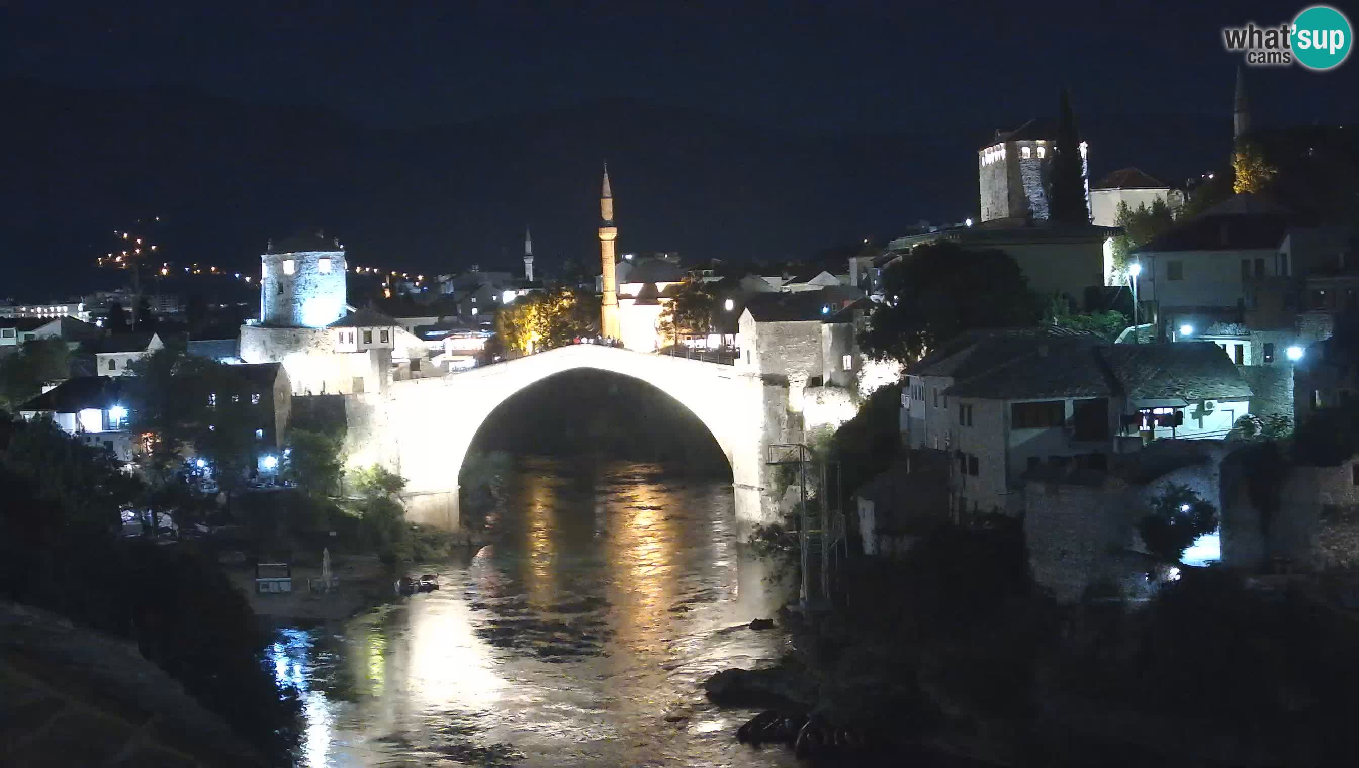 Webcam Mostar – Il Ponte Vecchio sul fiume Neretva